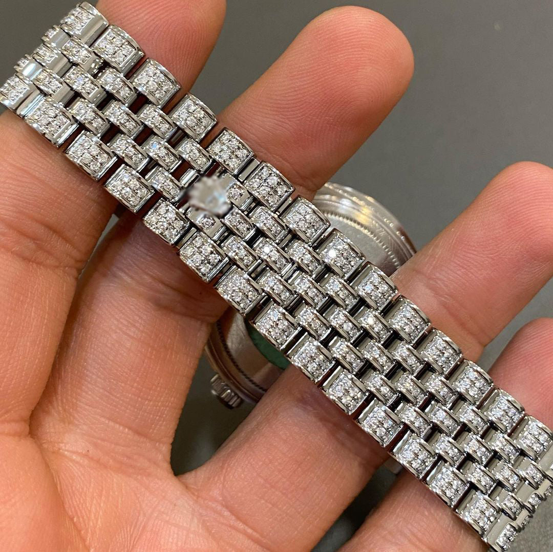 Rolex Women Diamond Watch