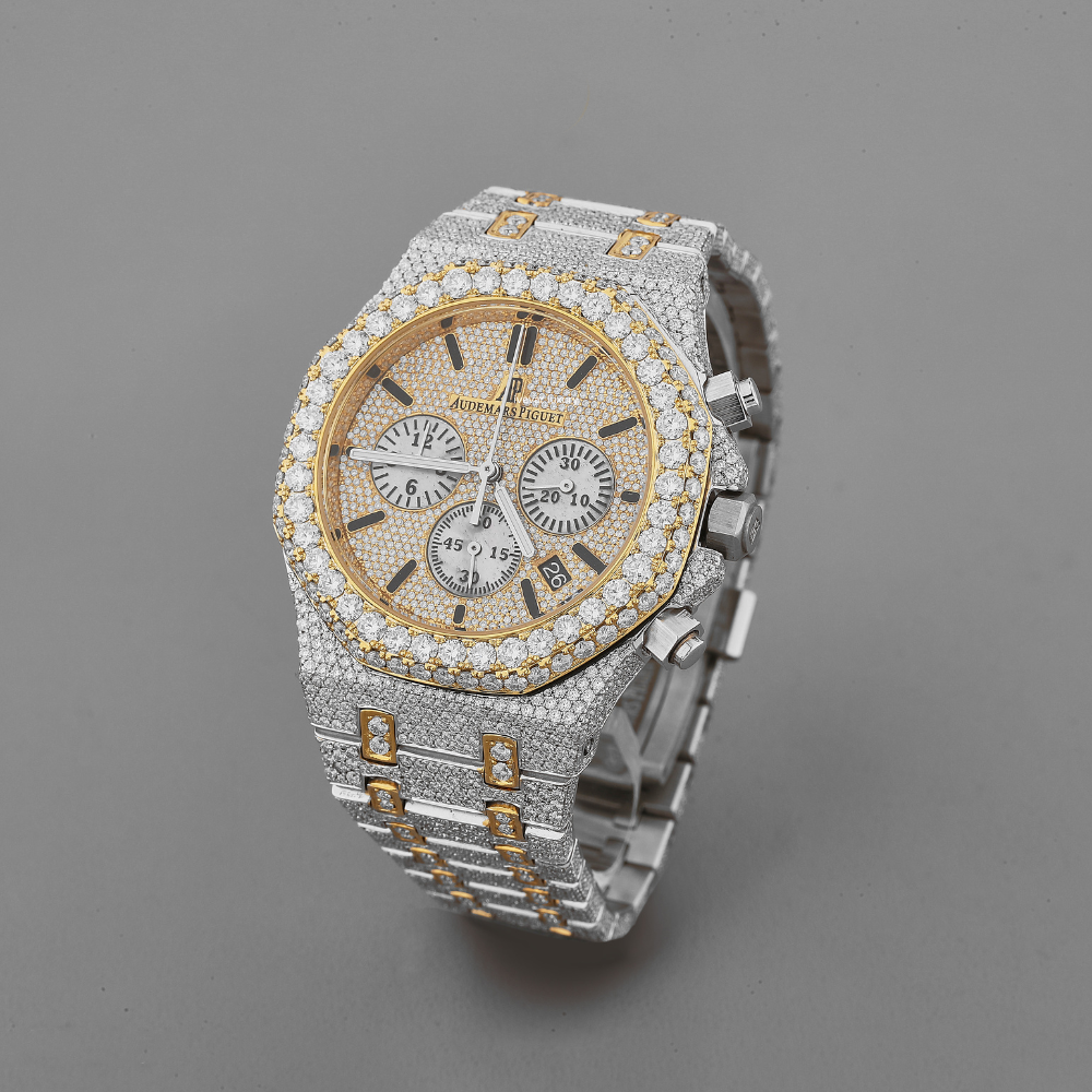 VVS MOISSANITE AUDEMARS PIGUET WATCH