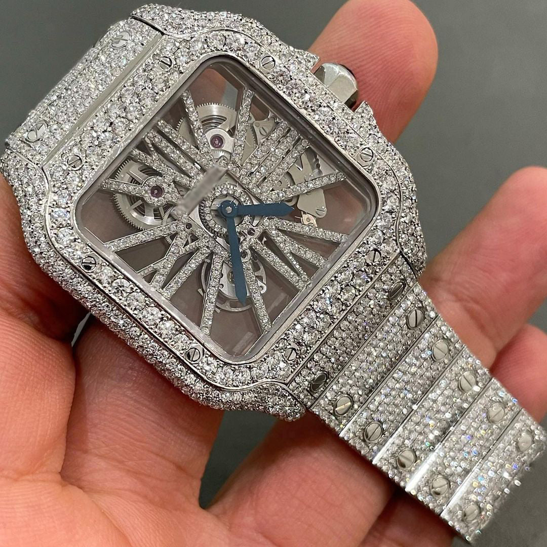 Moissanite Cartier Watch