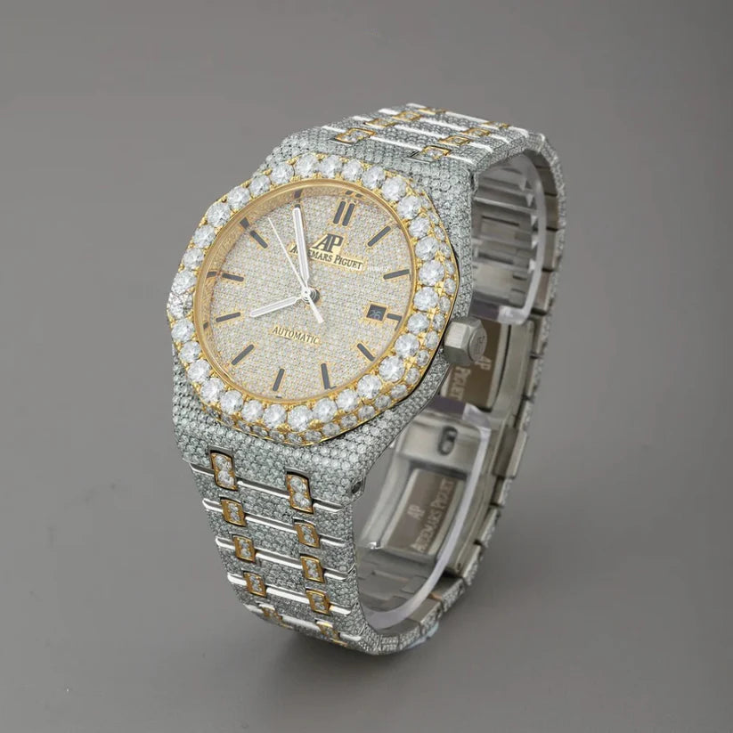VVS MOISSANITE AUDEMARS PIGUET WATCH