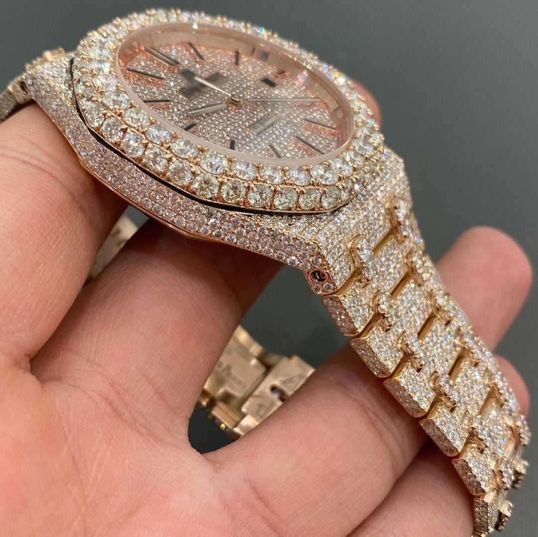 VVS MOISSANITE AUDEMARS PIGUET WATCH