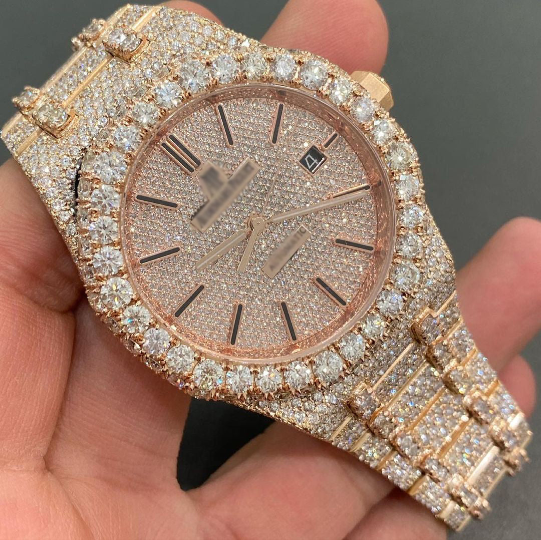 VVS MOISSANITE AUDEMARS PIGUET WATCH