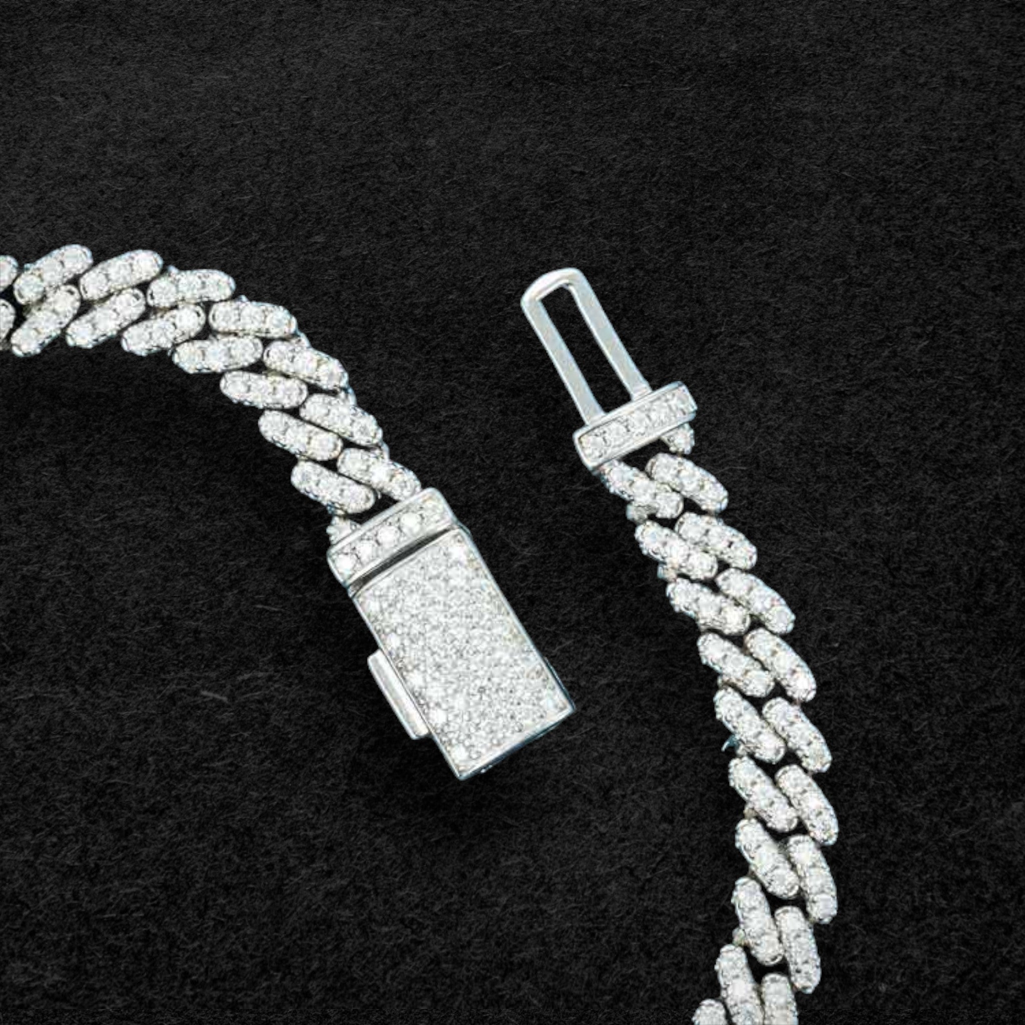 6MM Moissanite Miami Cuban Link Bracelet