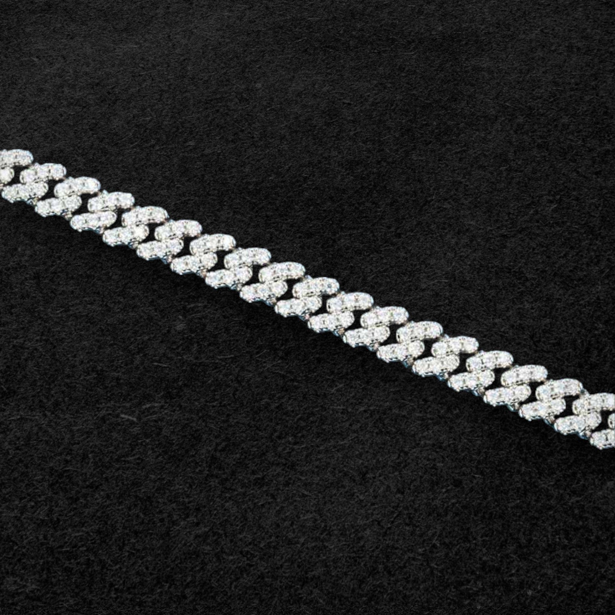 6MM Moissanite Miami Cuban Link Bracelet