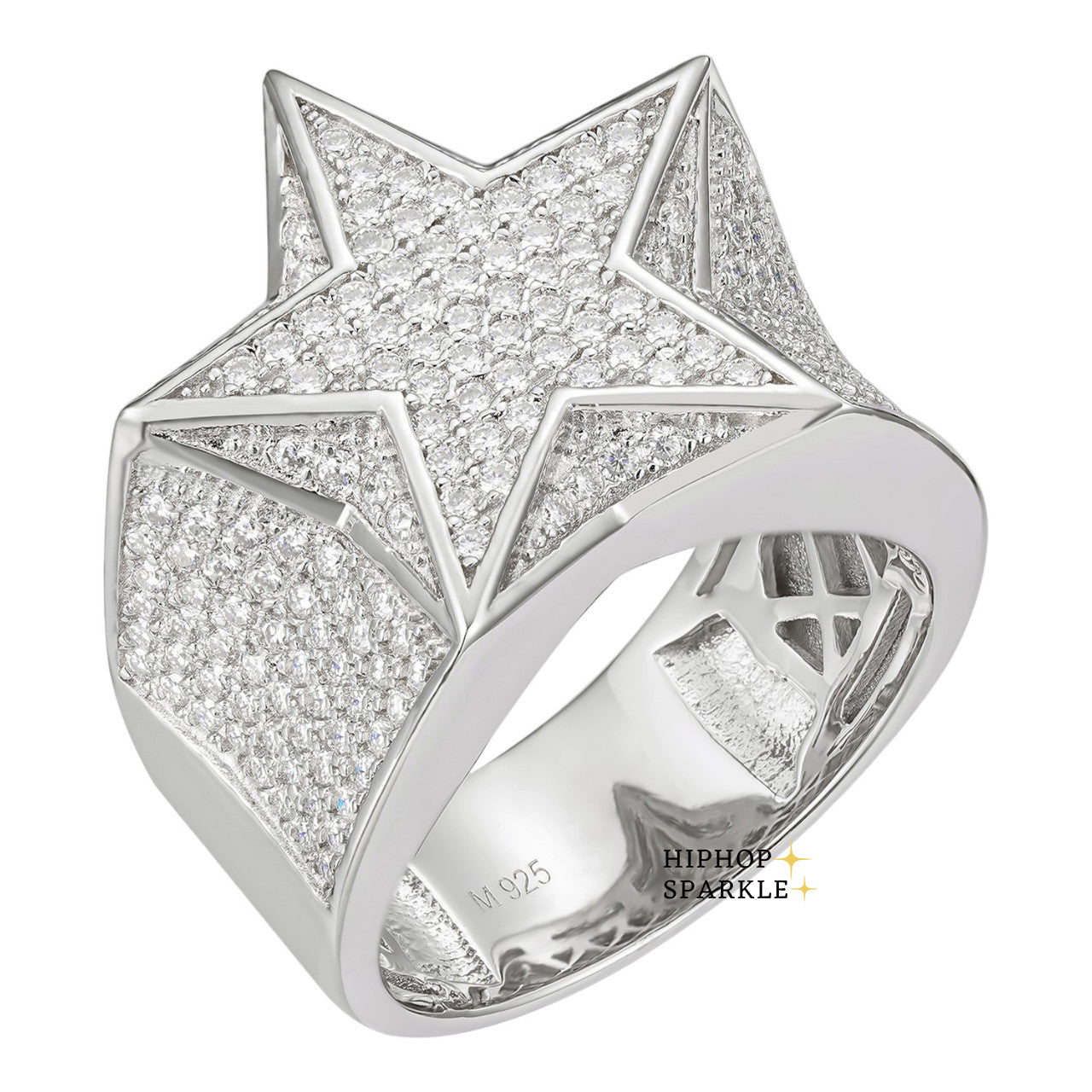 Moissanite Super Star Ring: A Dazzling Statement Piece