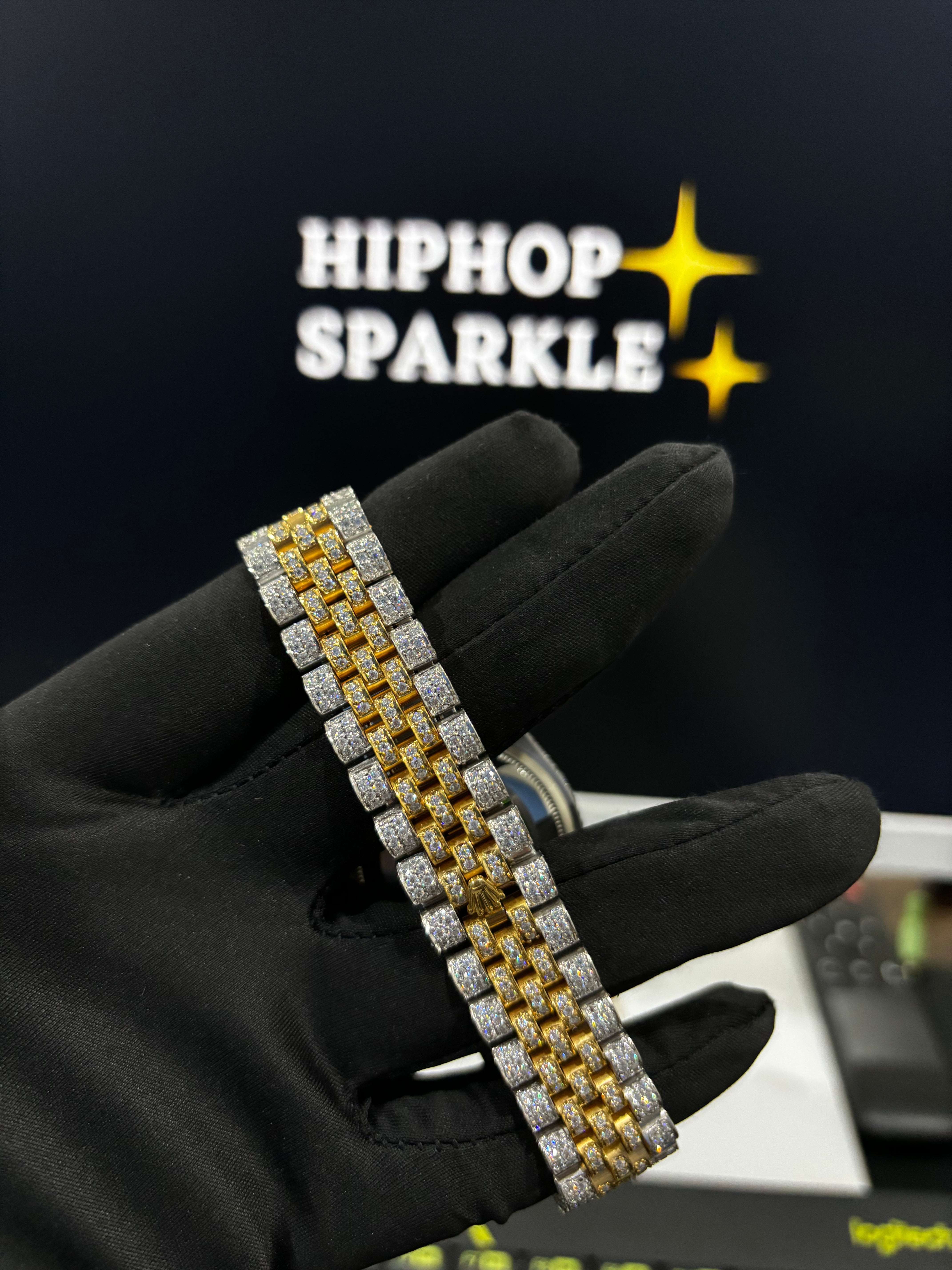 Moissanite Rolex Watch