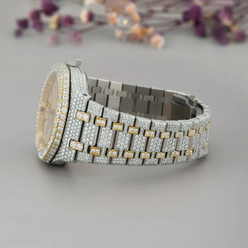 VVS MOISSANITE AUDEMARS PIGUET WATCH