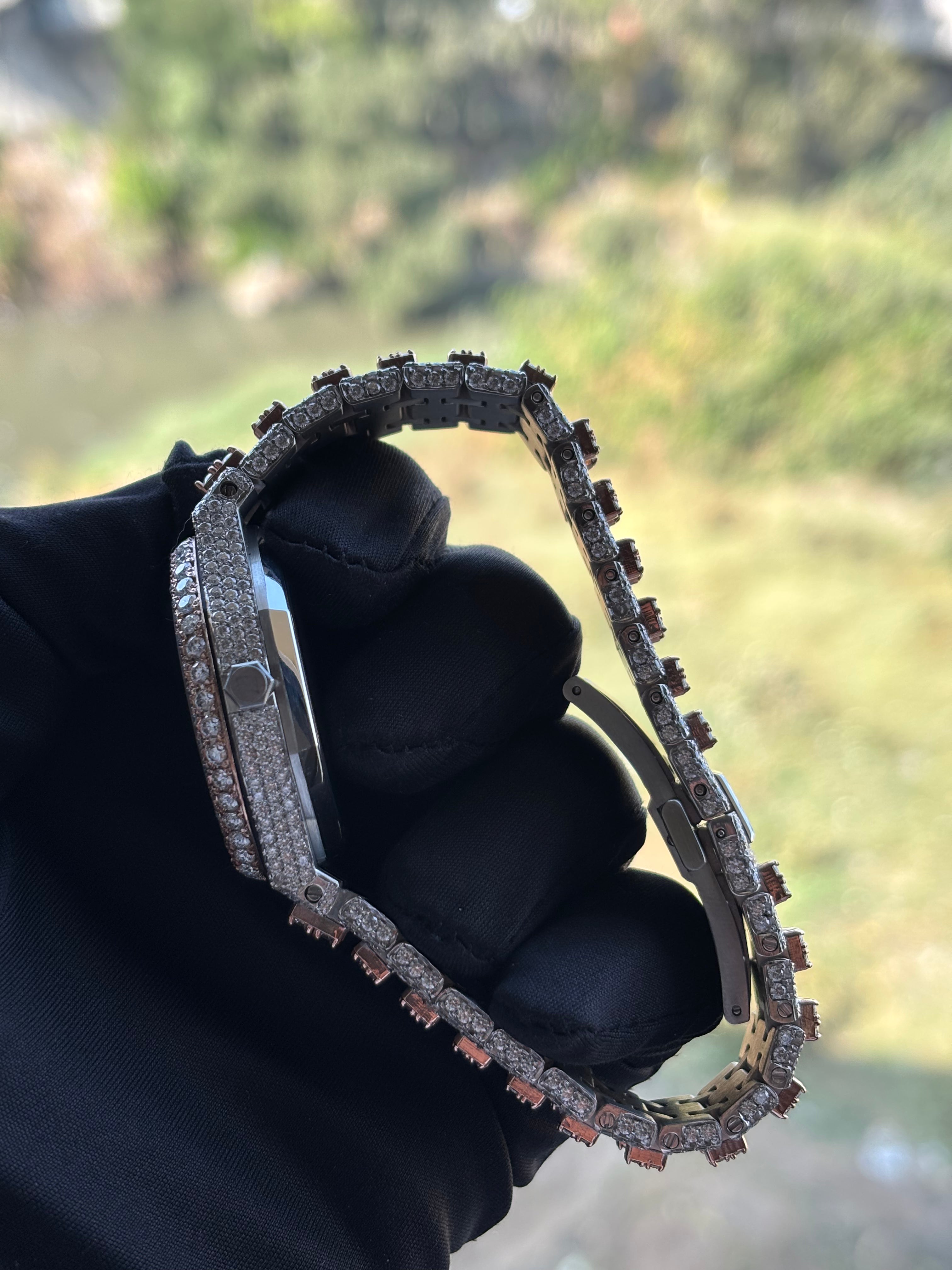 VVS MOISSANITE AUDEMARS PIGUET WATCH