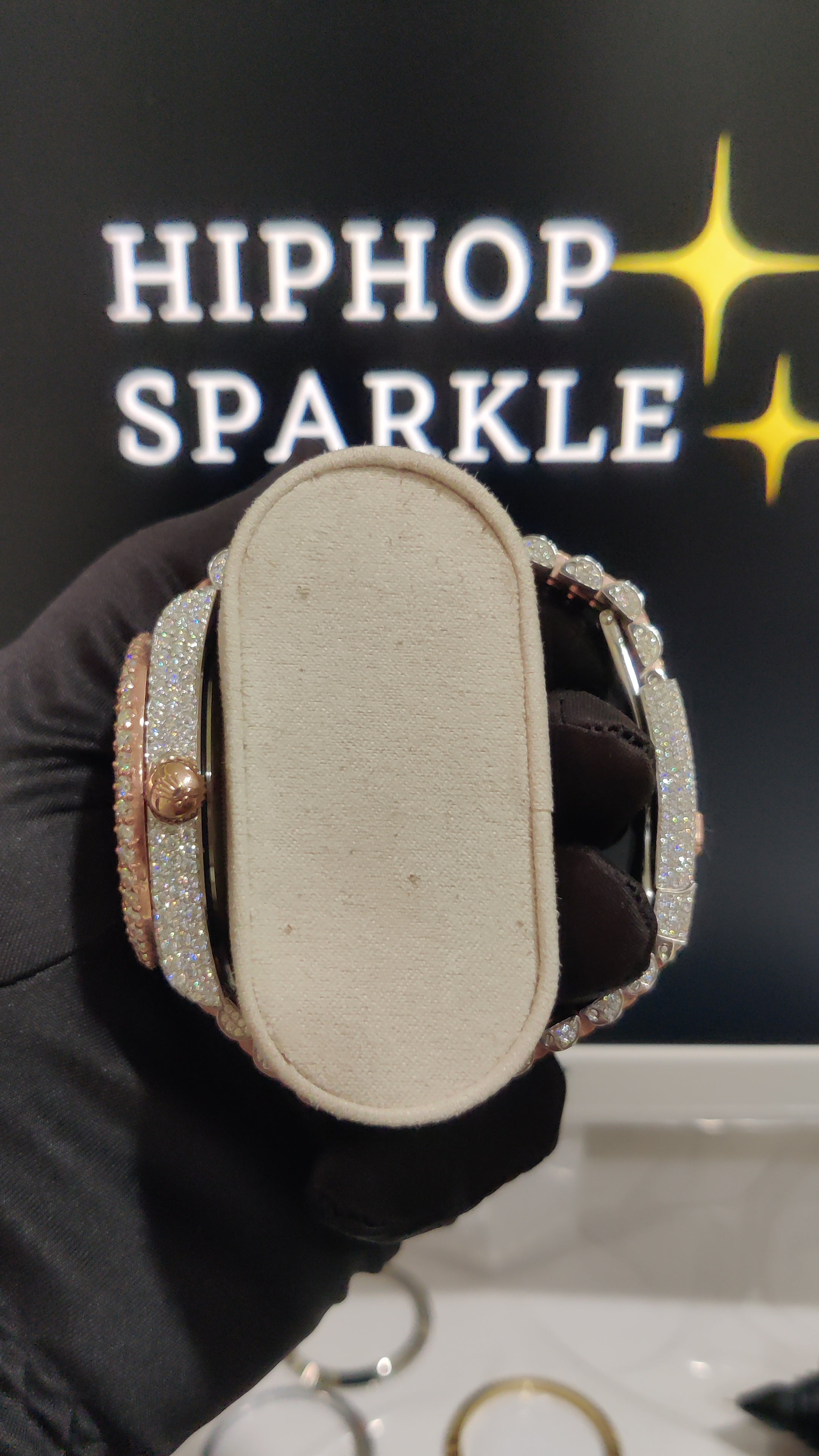 Moissanite Rolex Watch