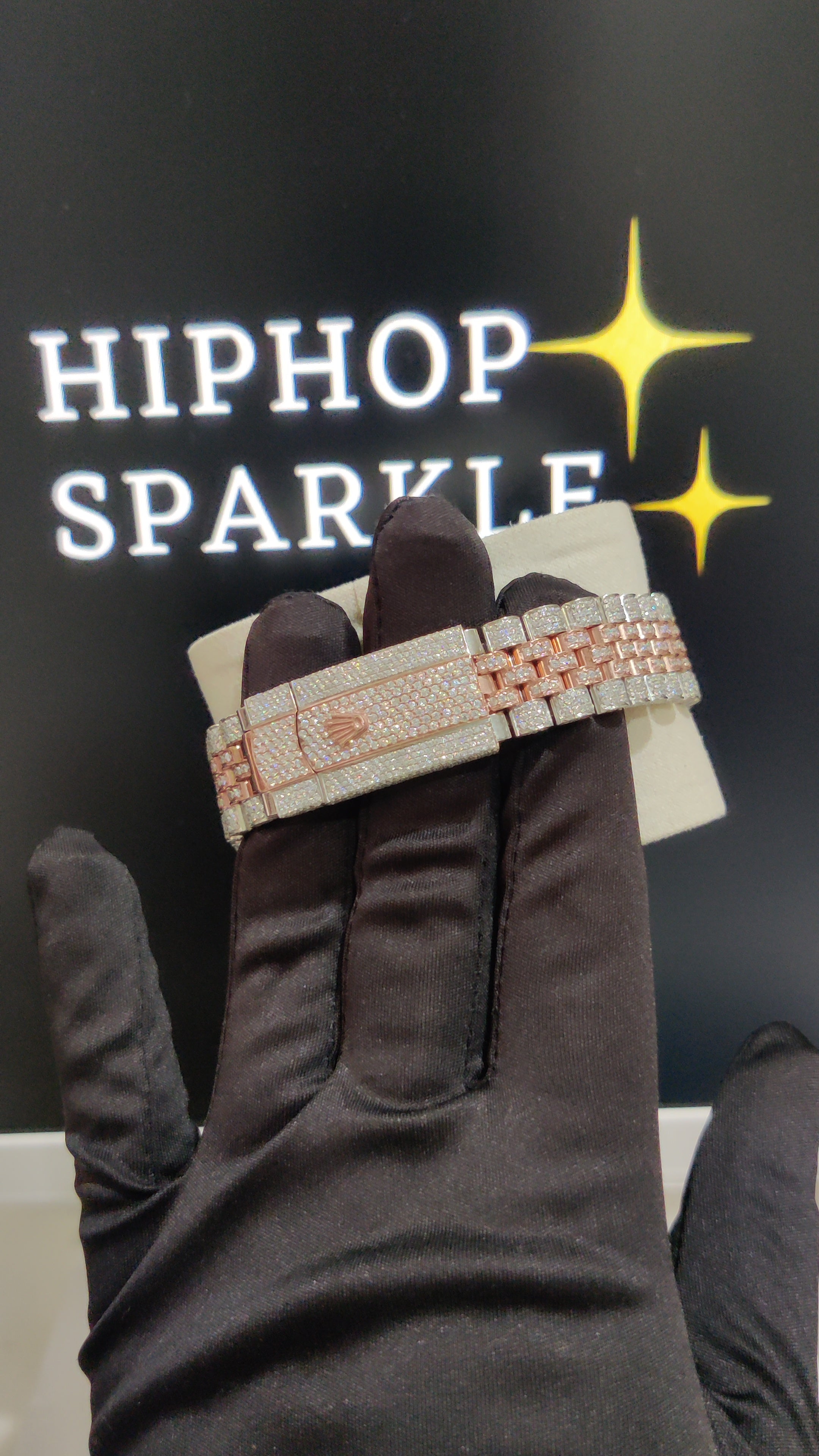 Moissanite Rolex Watch