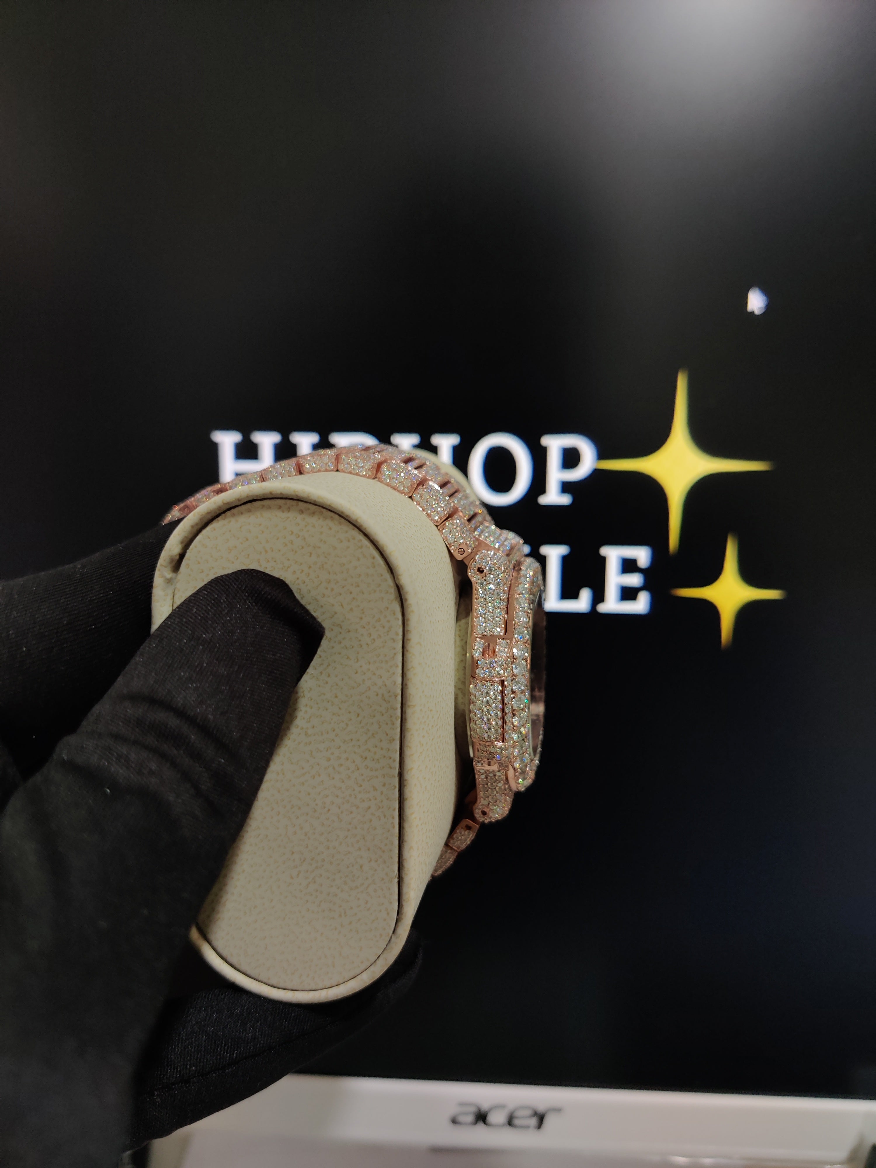 Moissanite Patek Philippe Watch