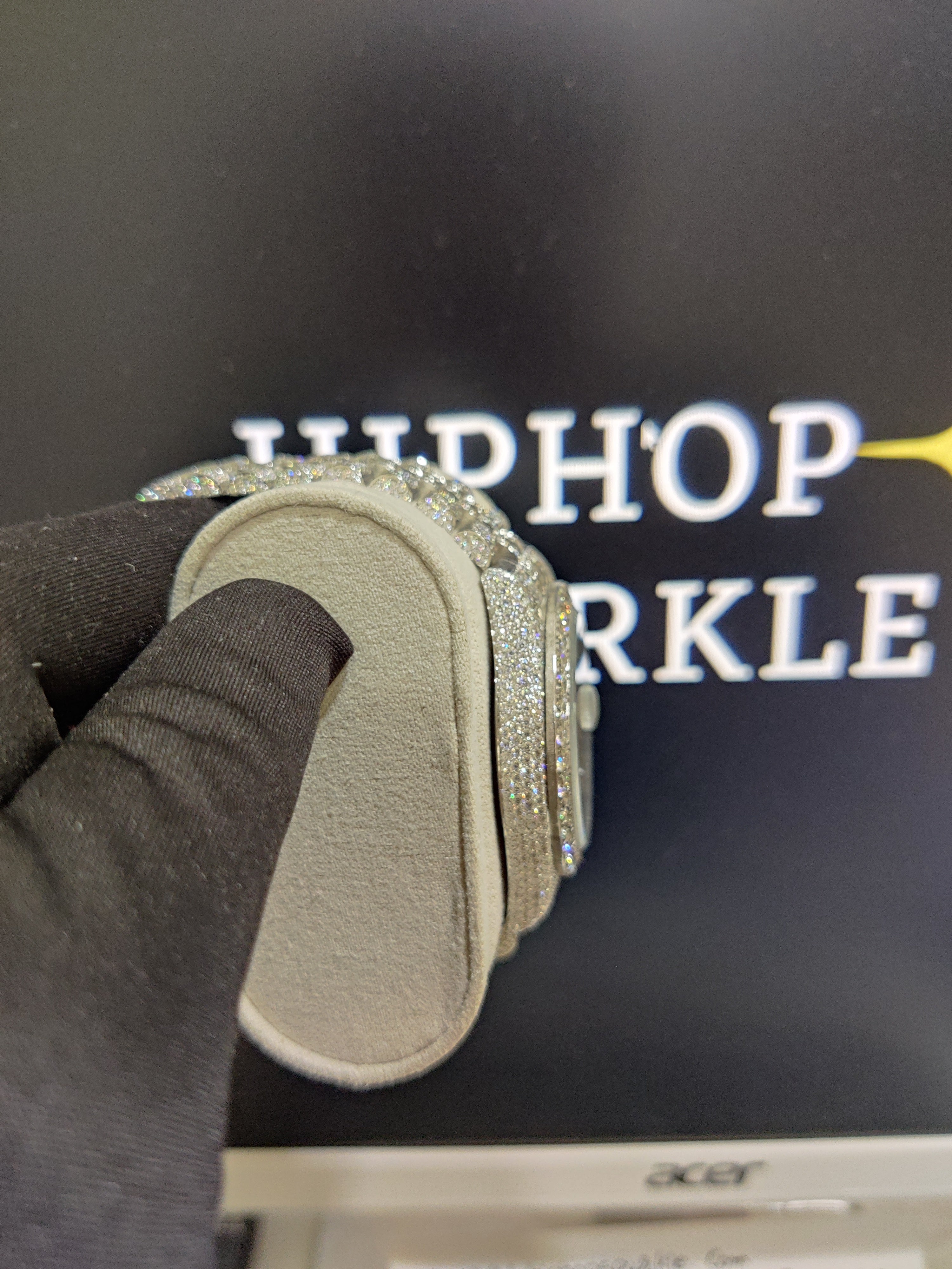 Moissanite Rolex Watch