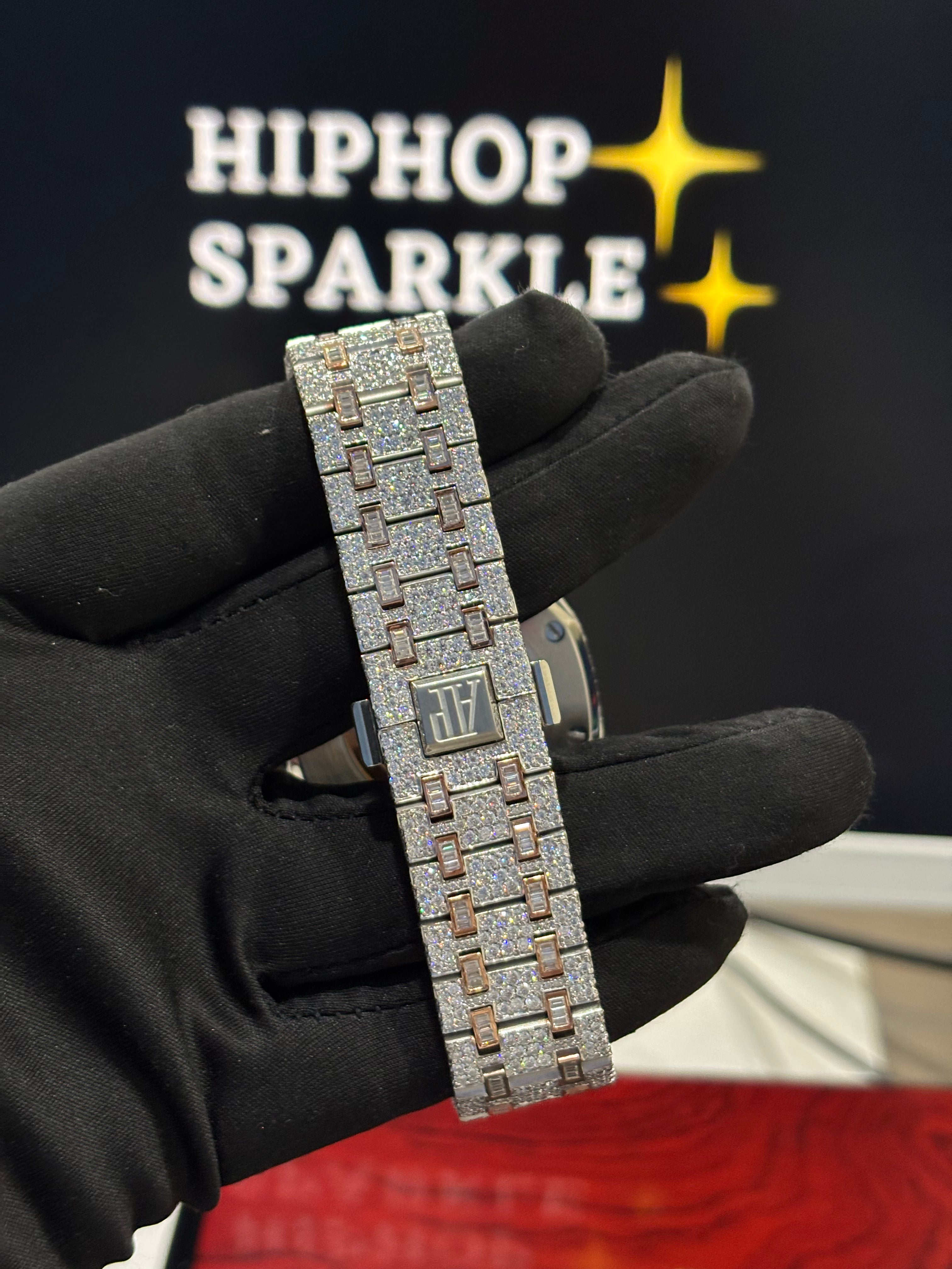 VVS MOISSANITE AUDEMARS PIGUET WATCH