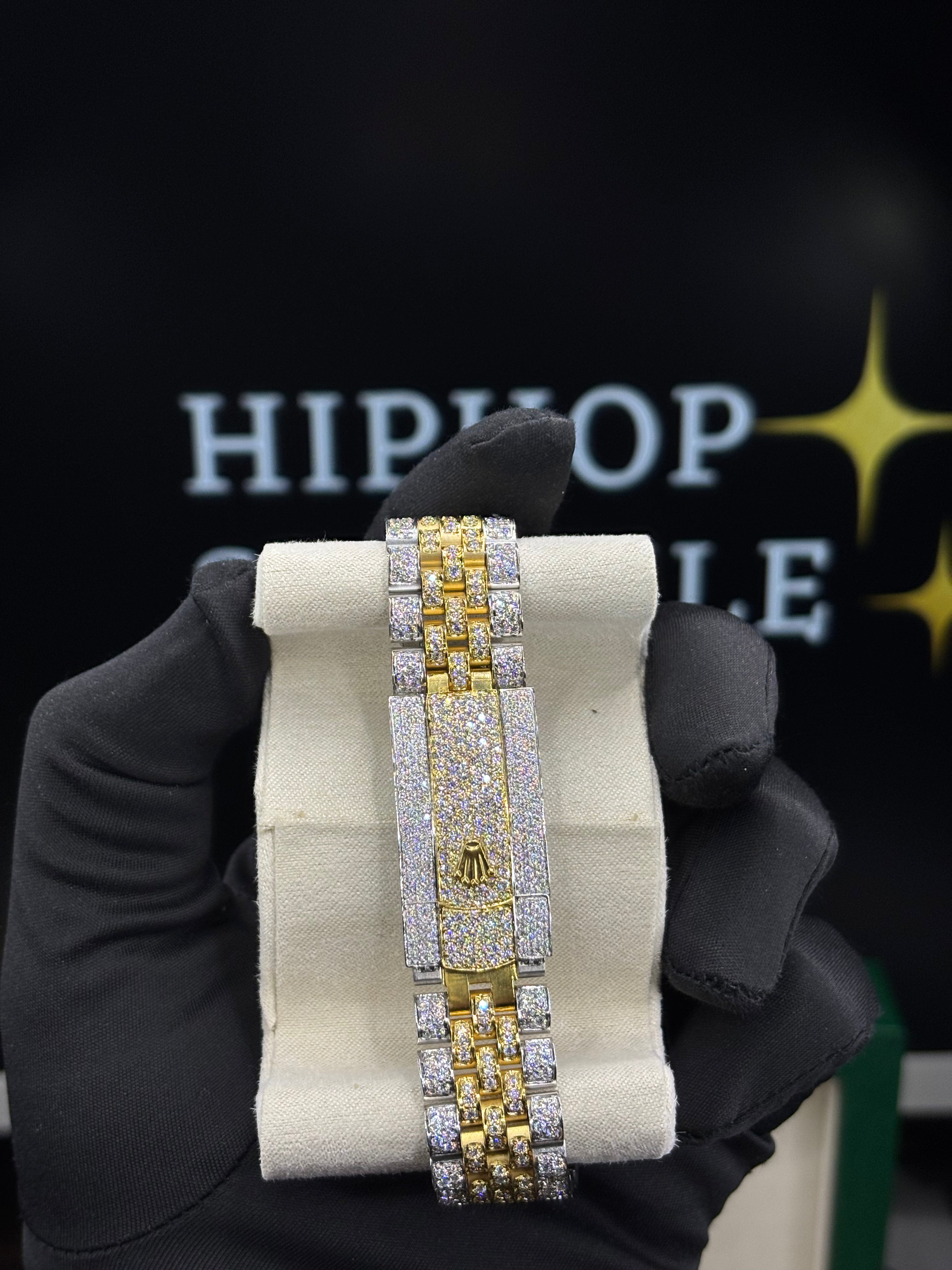 Moissanite Rolex Watch