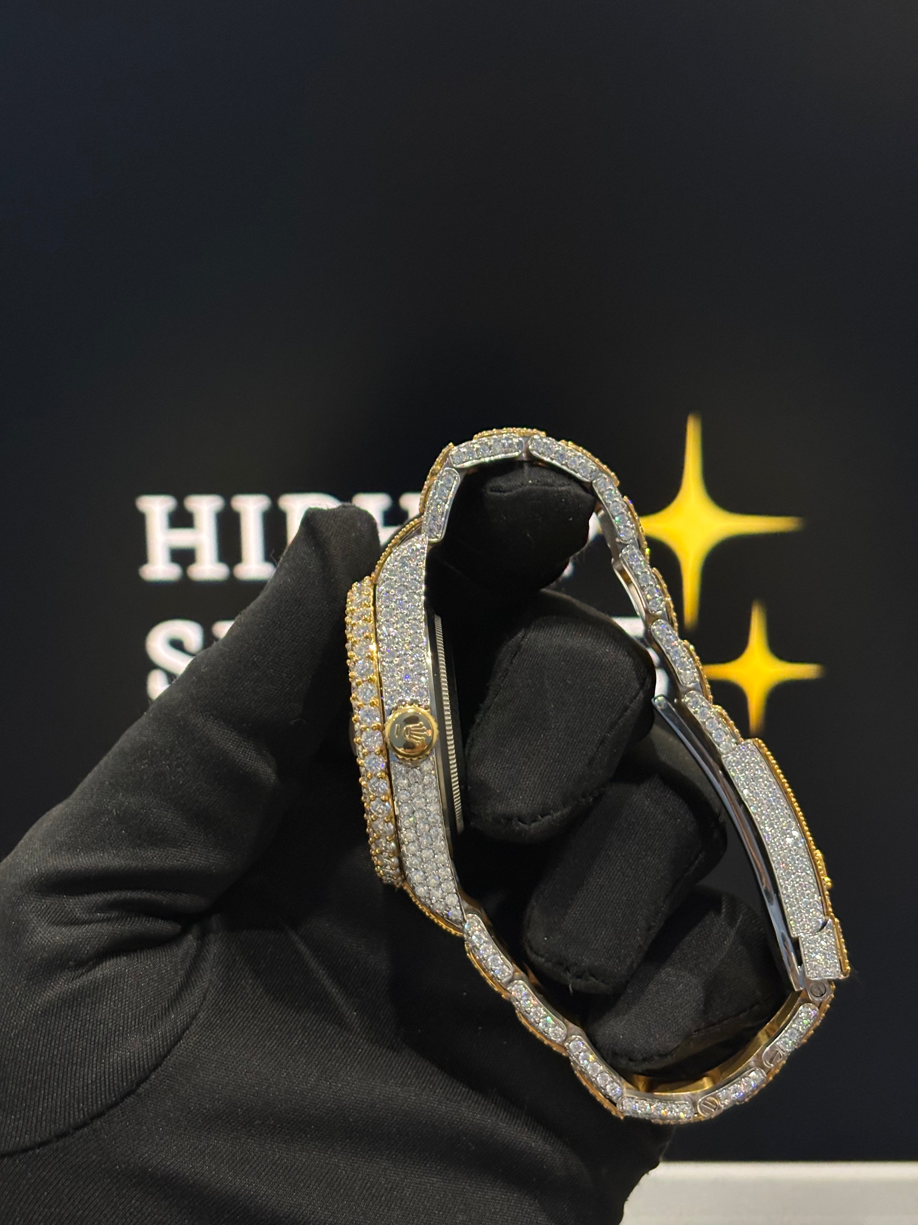 Moissanite Rolex Watch