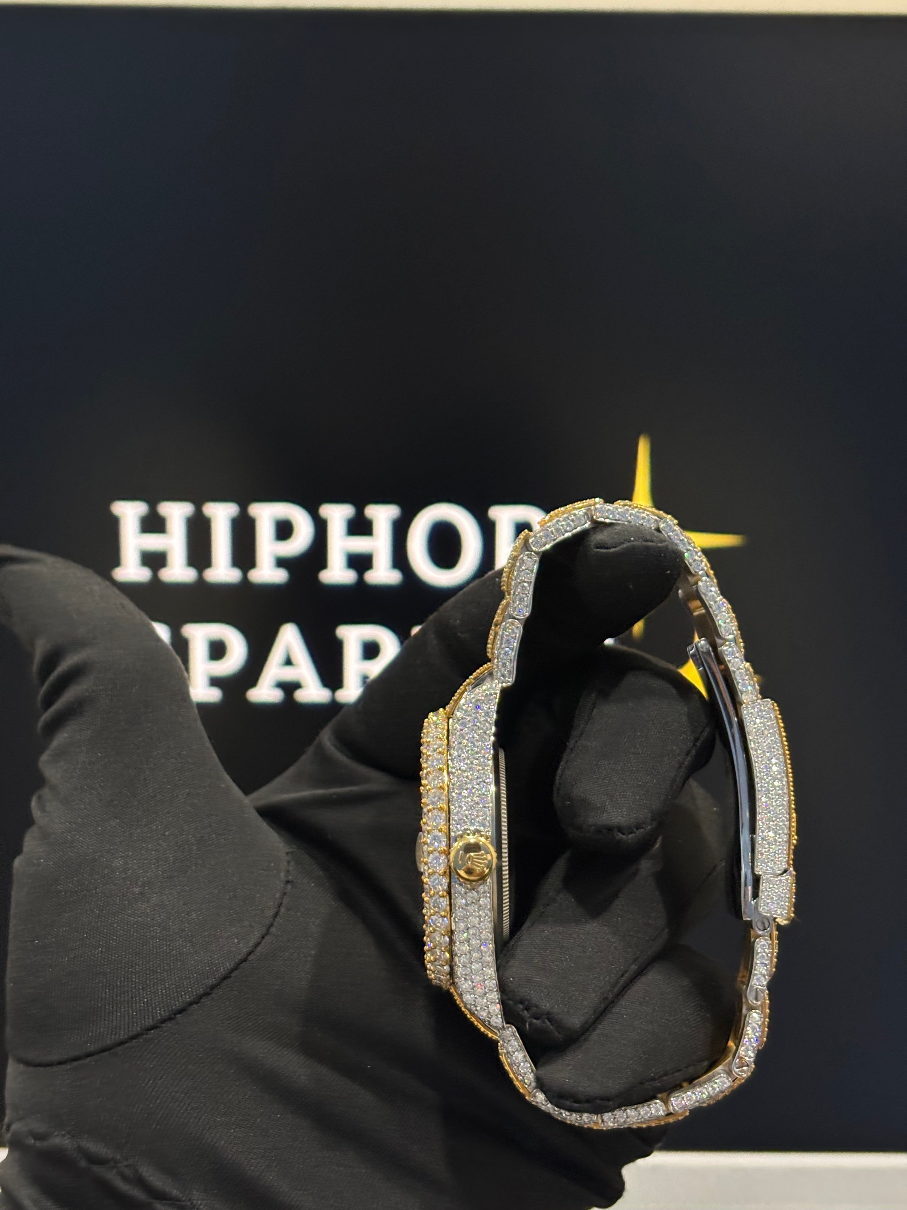 Moissanite Rolex Watch