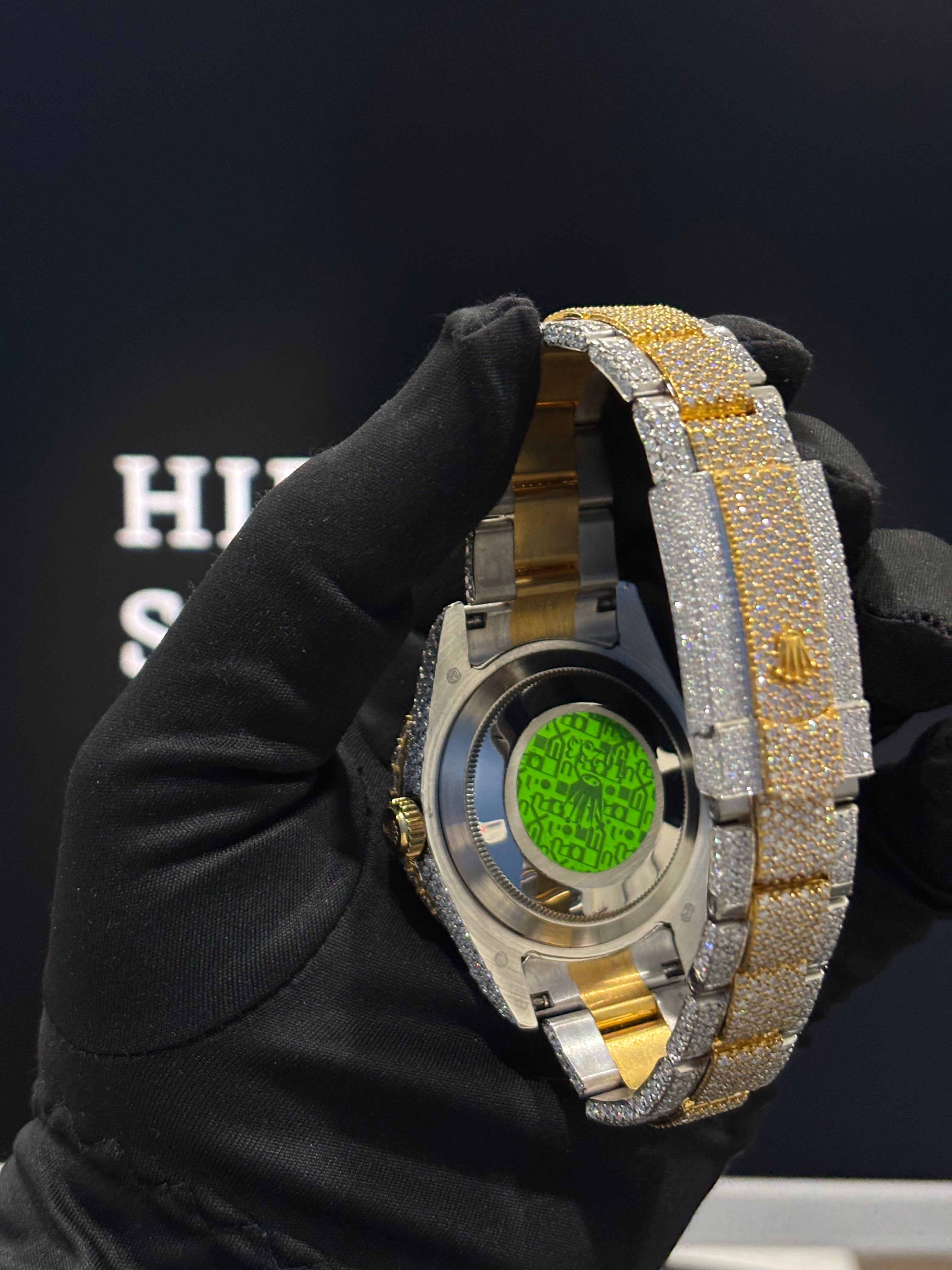 Moissanite Rolex Watch