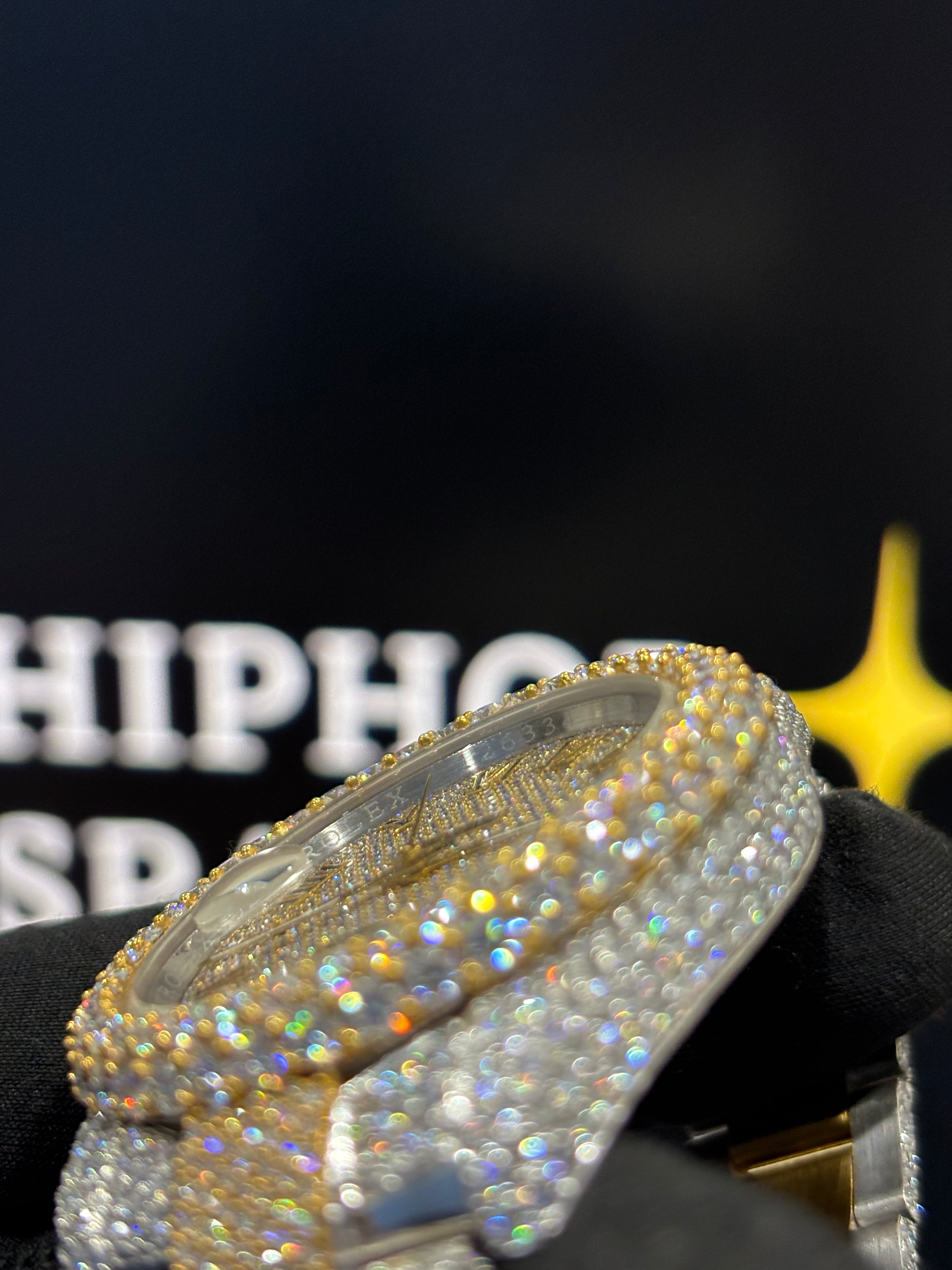 Moissanite Rolex Watch