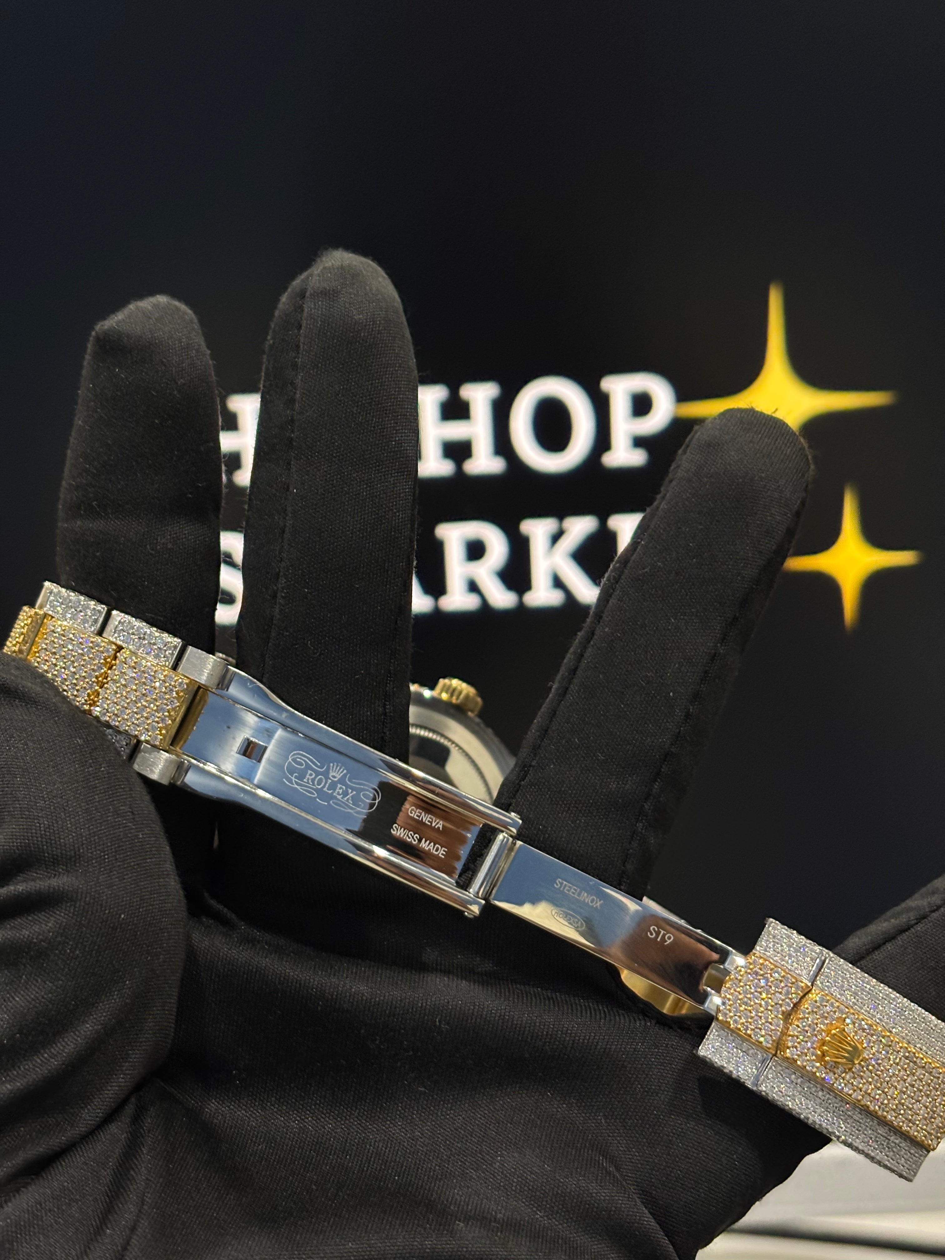 Moissanite Rolex Watch