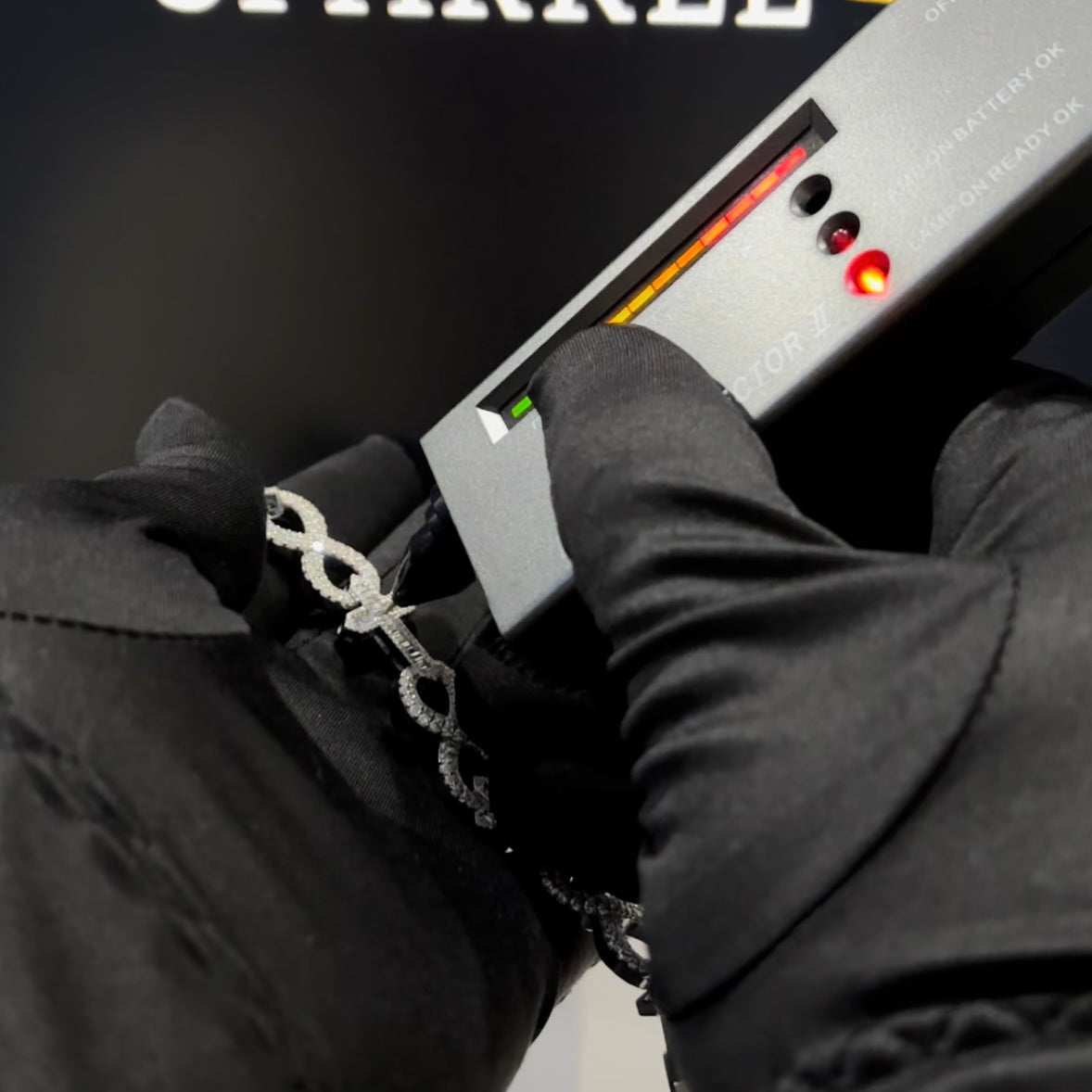 Moissanite Hip Hop Jewelry with Diamond Finish