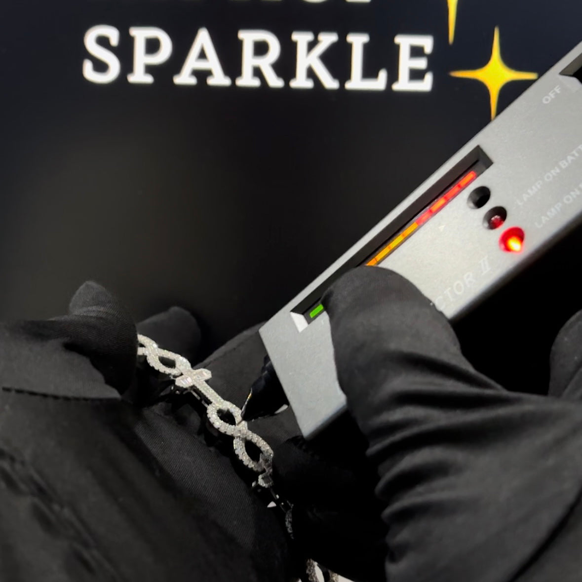 Moissanite Hip Hop Jewelry with Diamond Finish