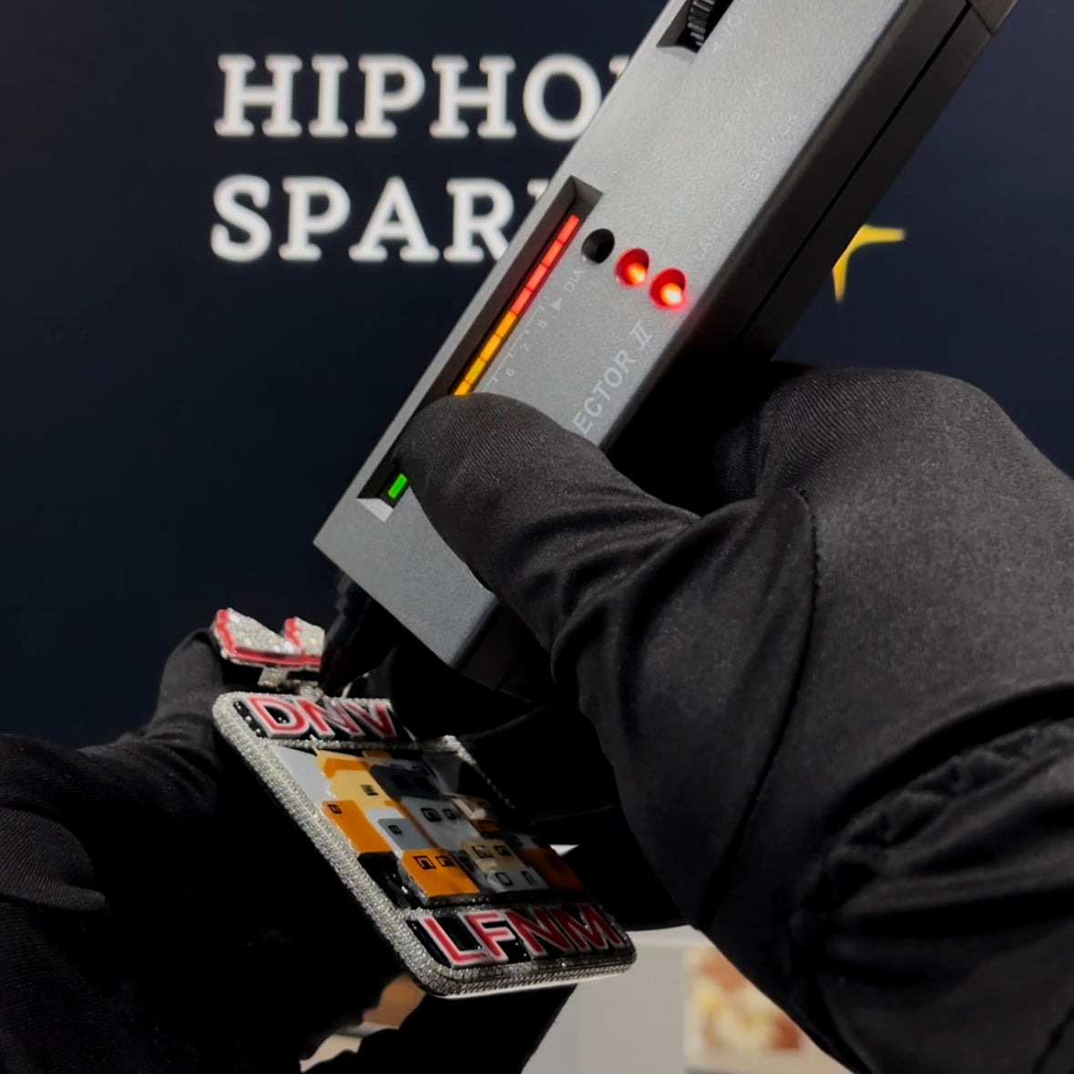 925 Silver Iced Out Moissanite Hip Hop Art Piece