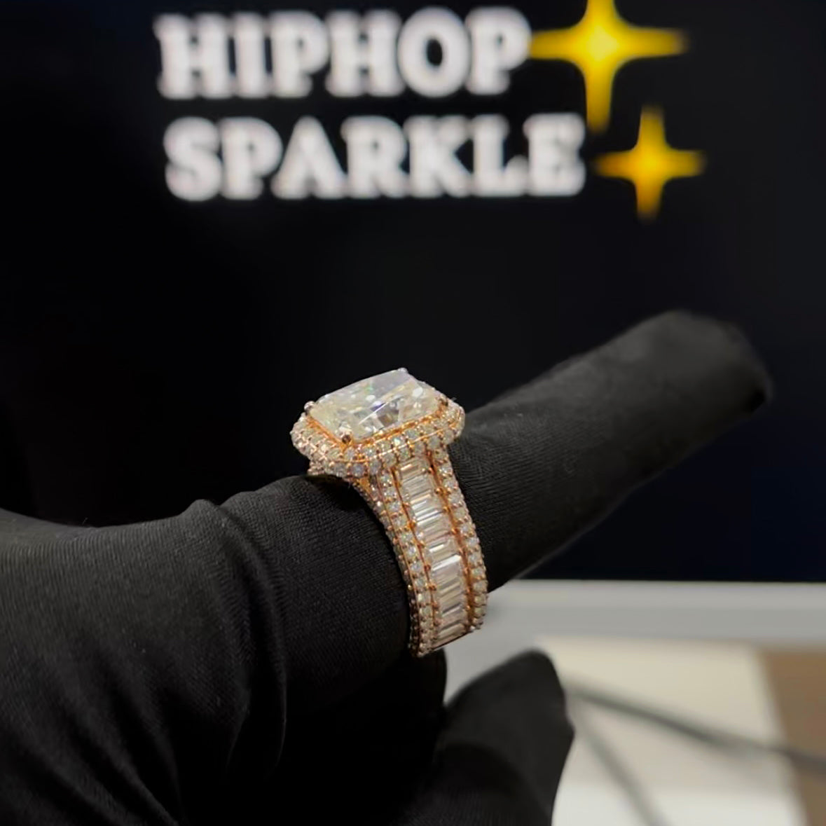 14K Gold Plated Luxury Hip Hop Jewelry