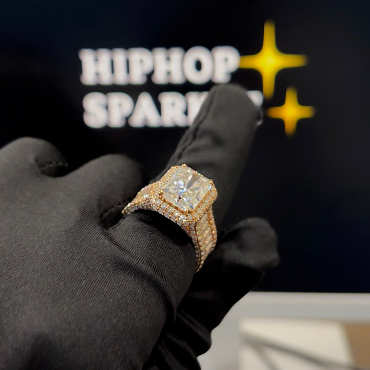 14K Gold Plated Luxury Hip Hop Jewelry