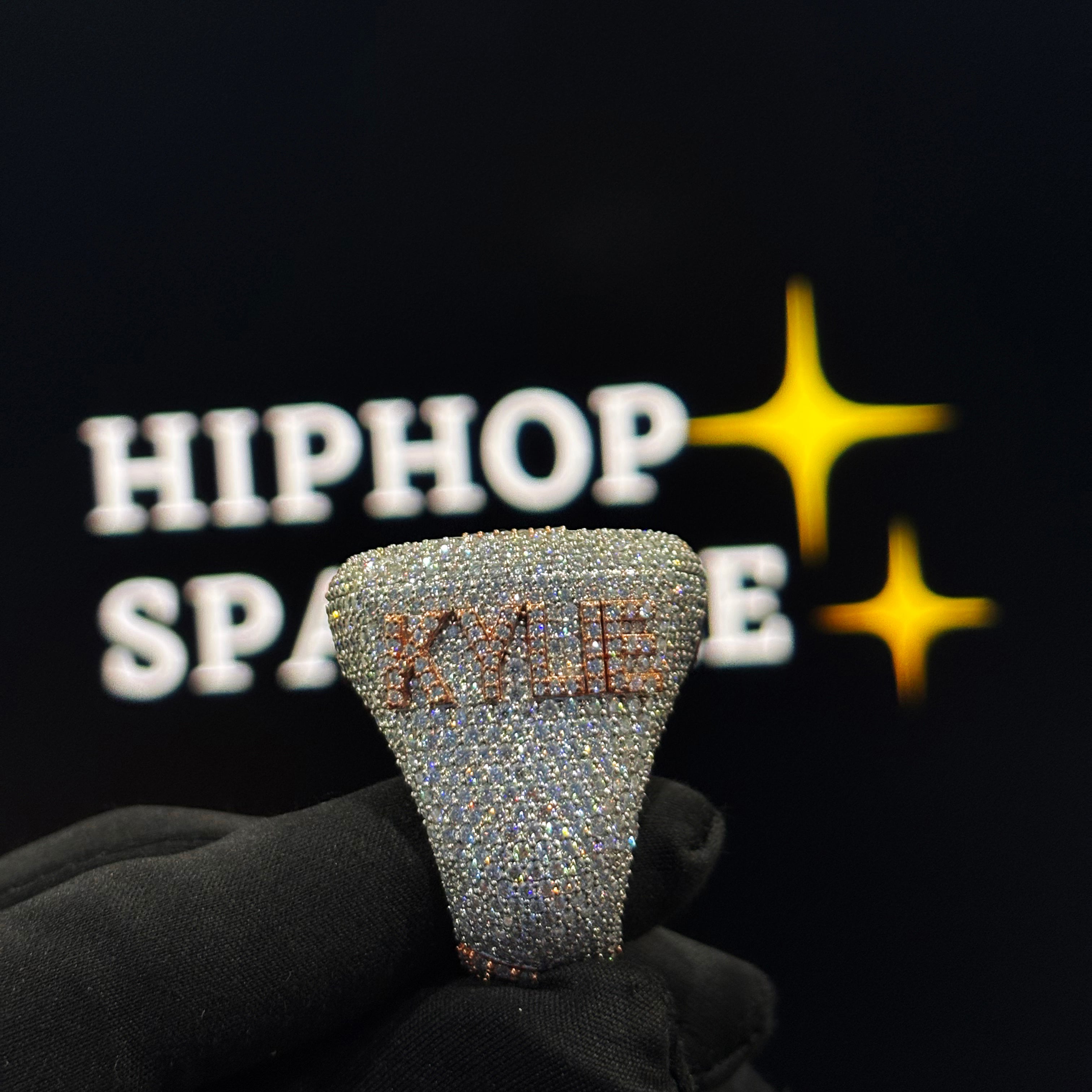 925 Silver Hip Hop Statement Ring