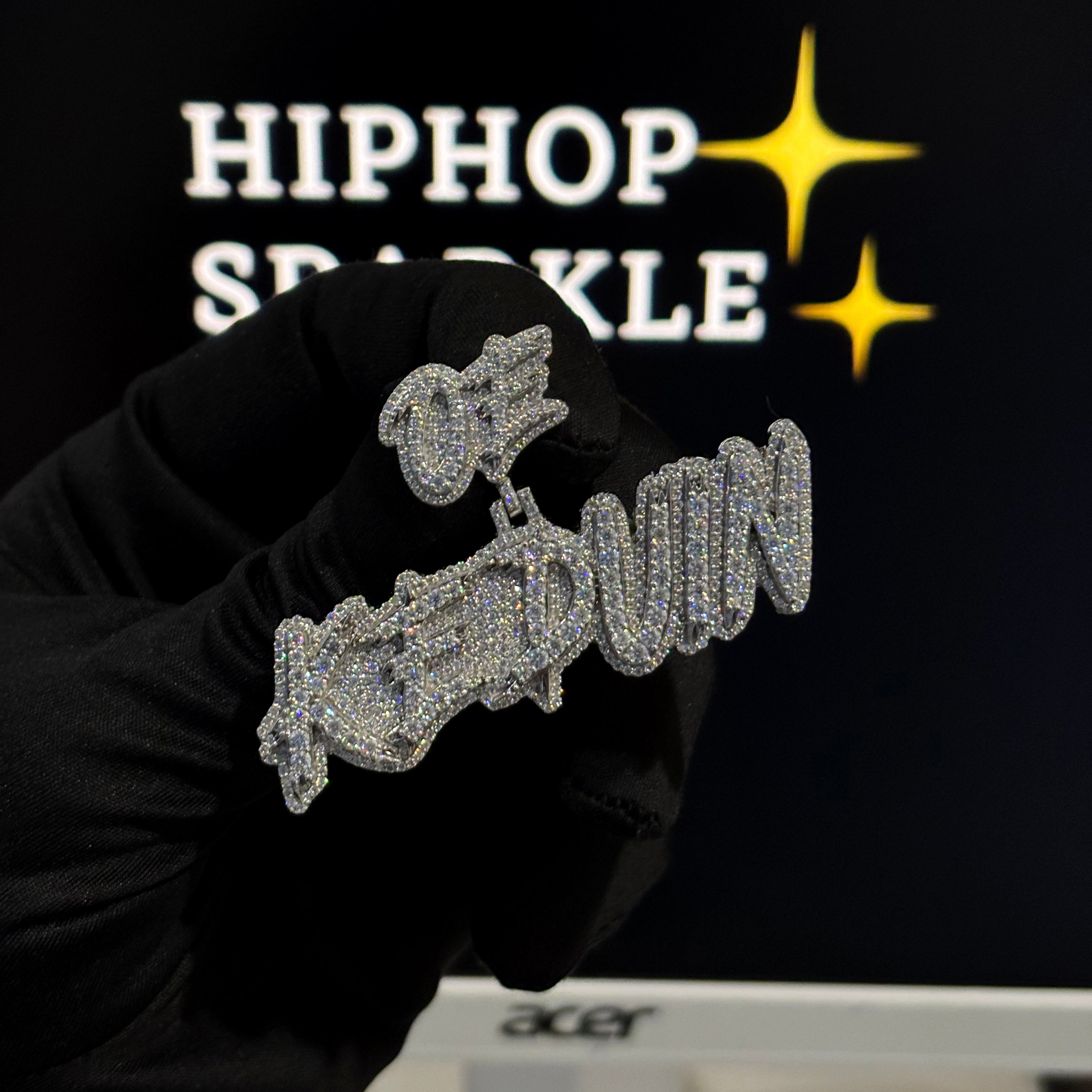Iced Out Moissanite Hip Hop Jewelry