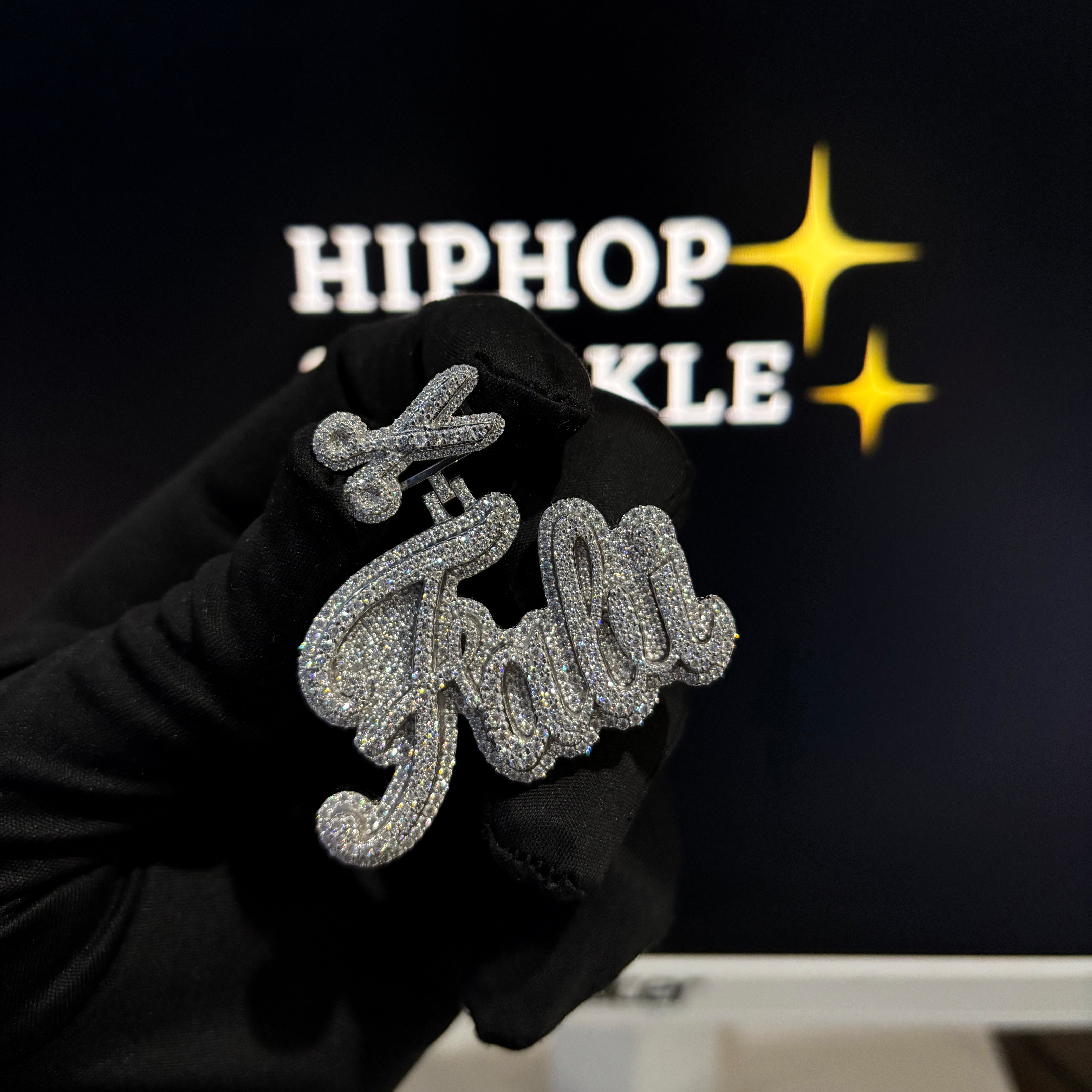 Iced Out Moissanite Jewelry