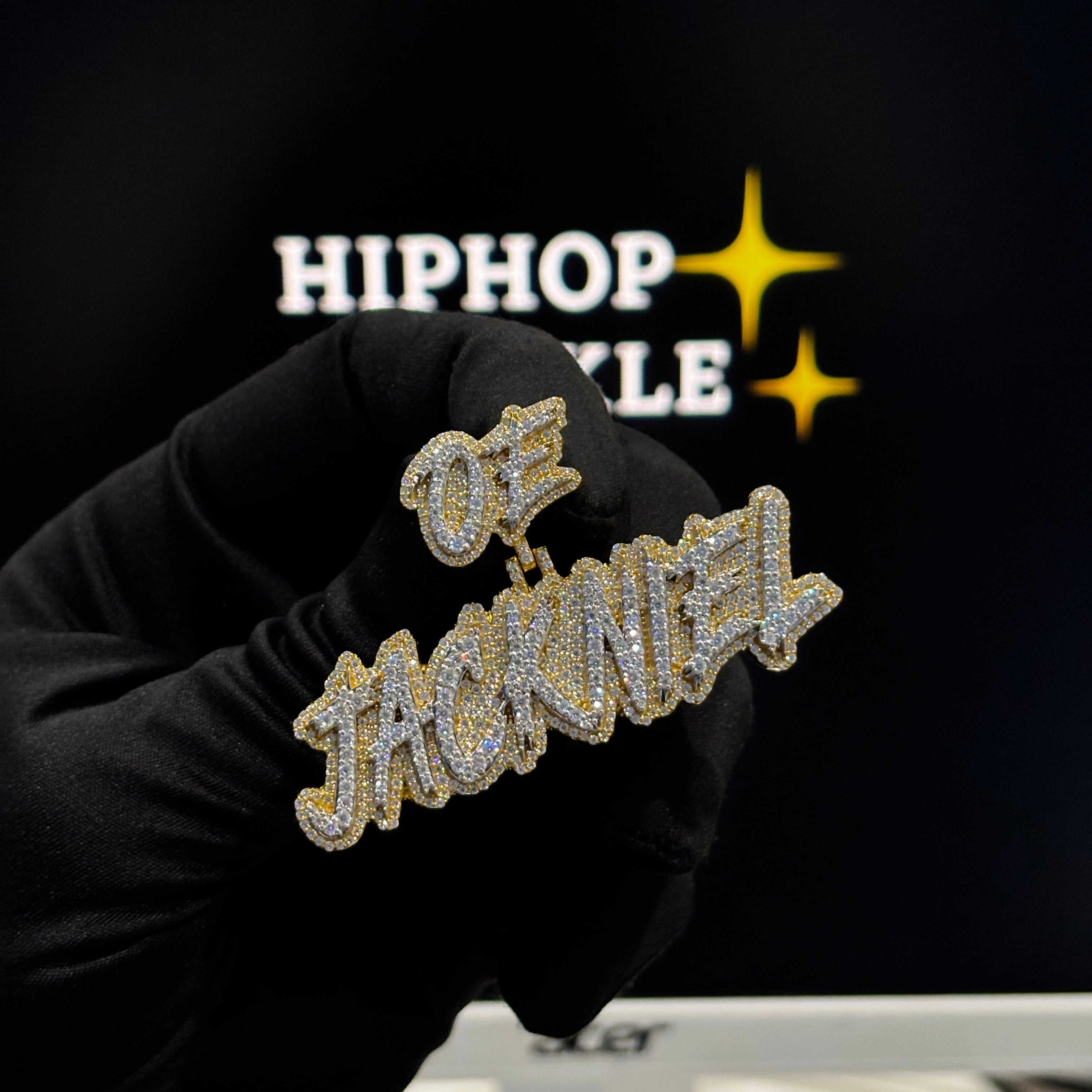 Iced Out Moissanite Hip Hop Jewelry