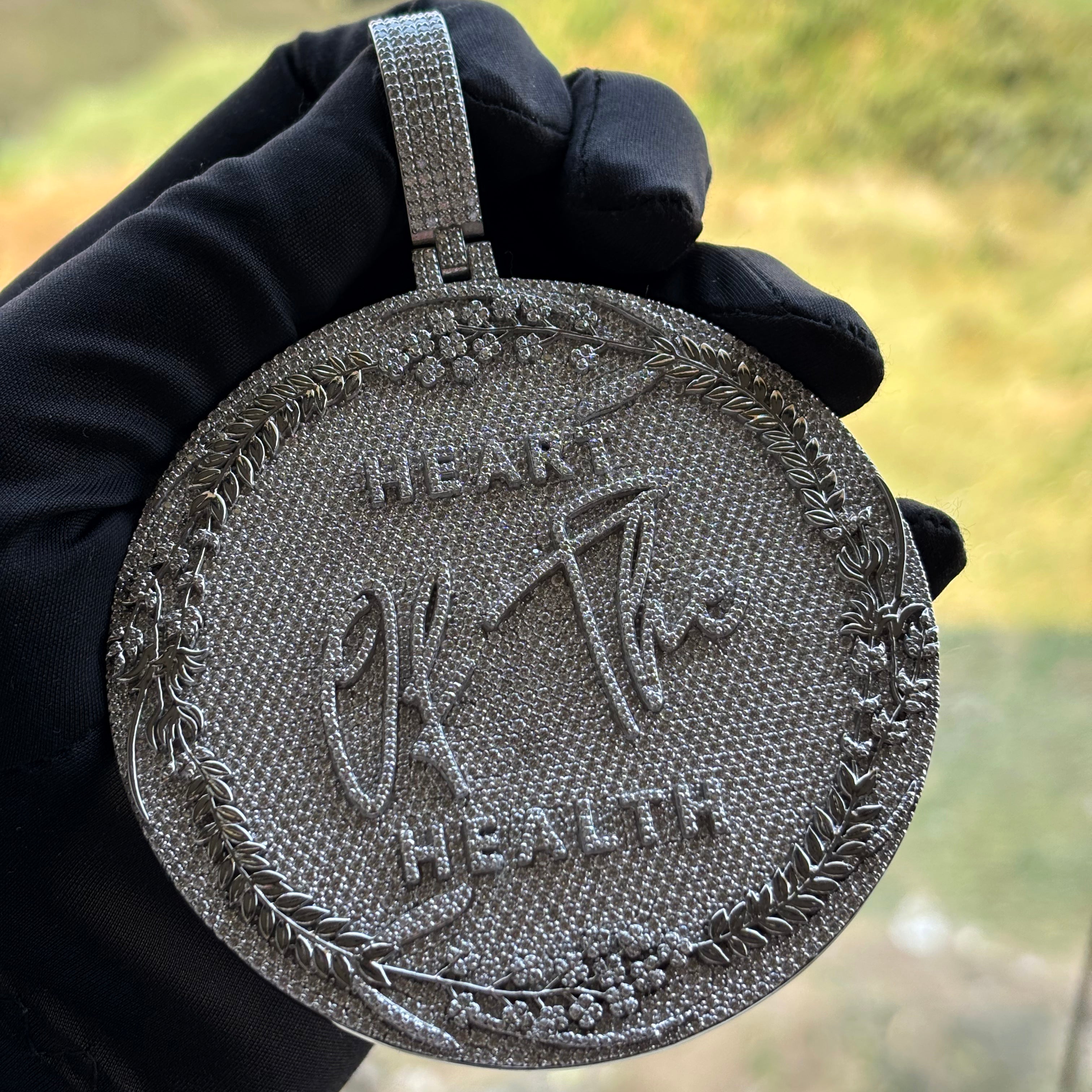 925 Silver Luxury Medallion