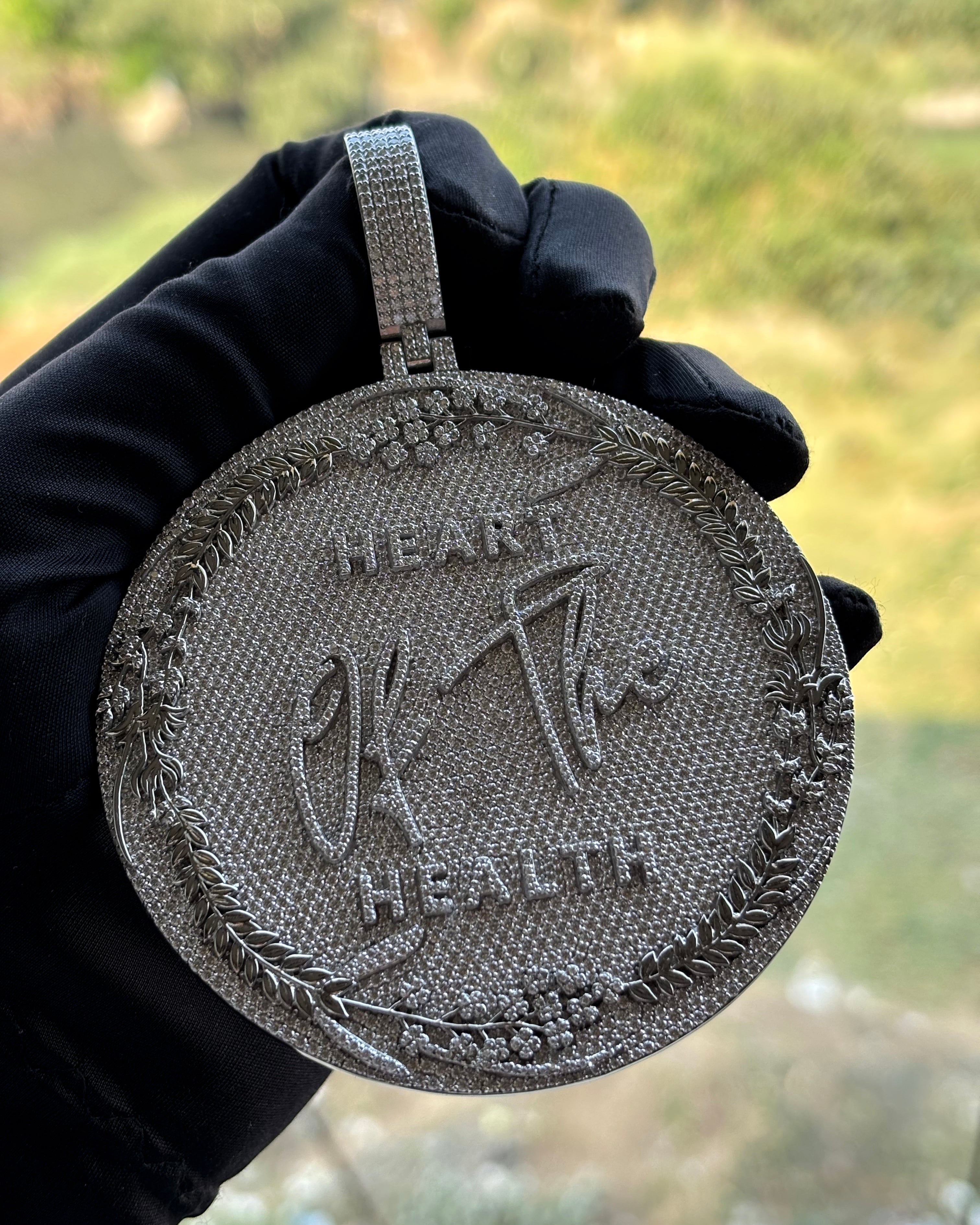 925 Silver Luxury Medallion