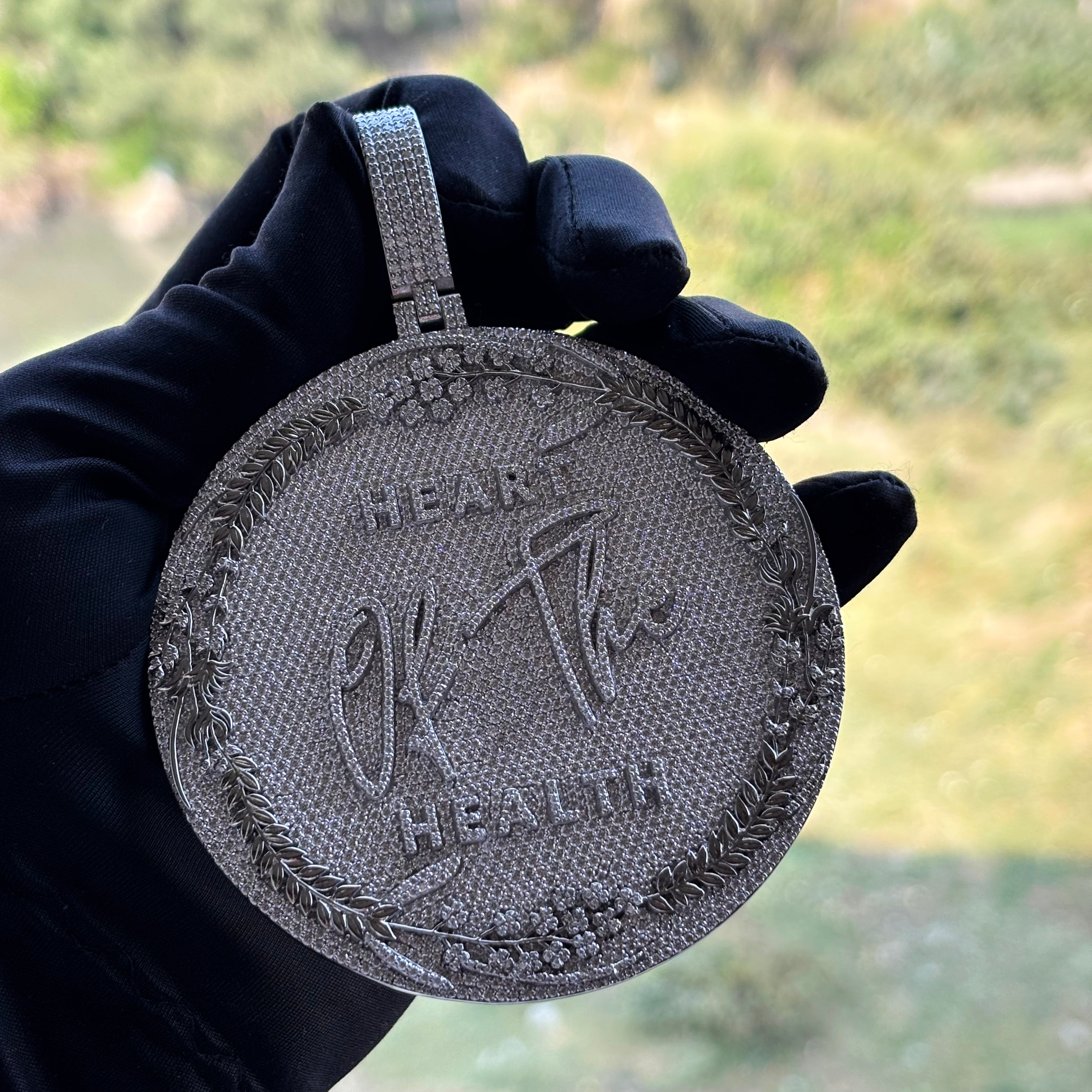 925 Silver Luxury Medallion