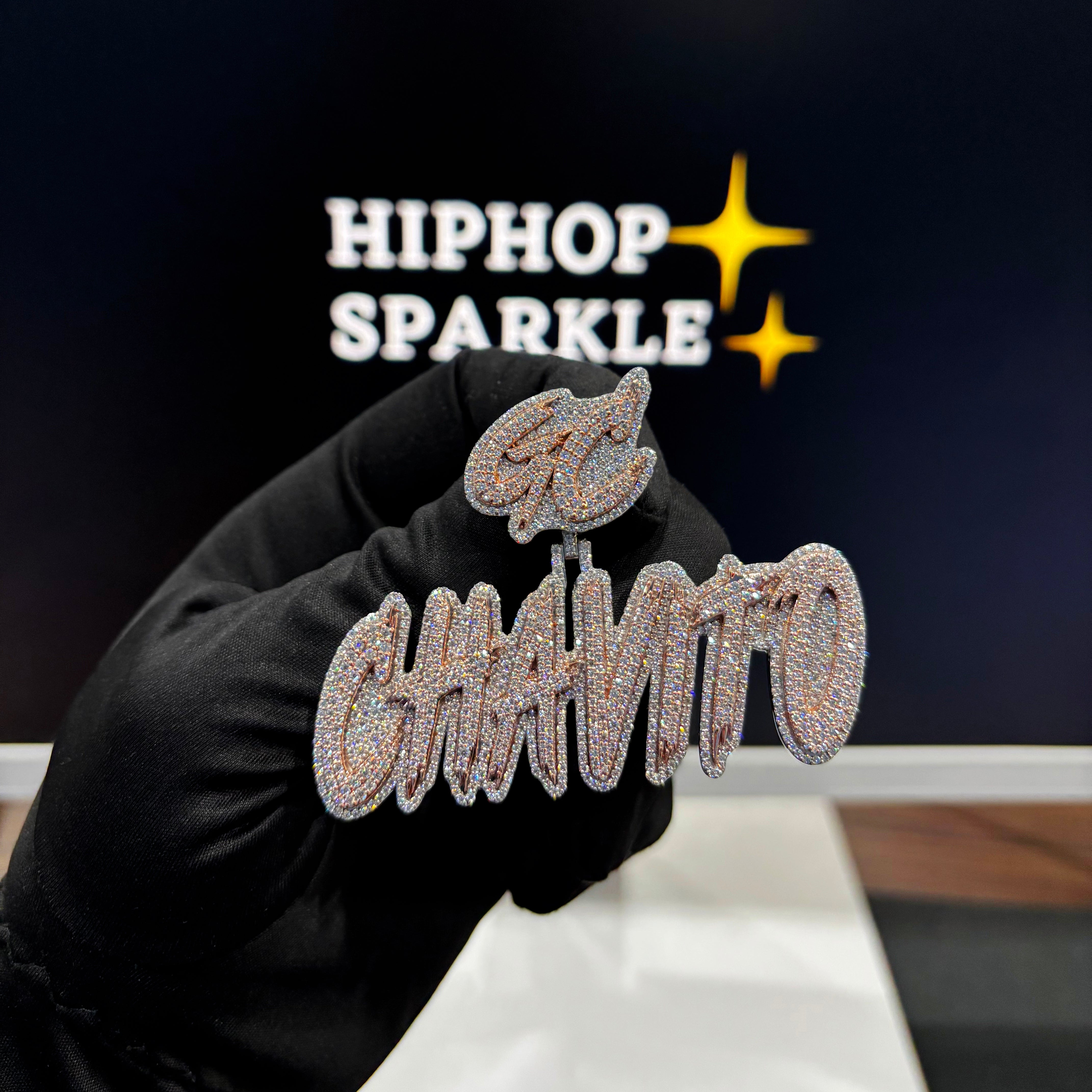 Iced Out Moissanite Hip Hop Jewelry