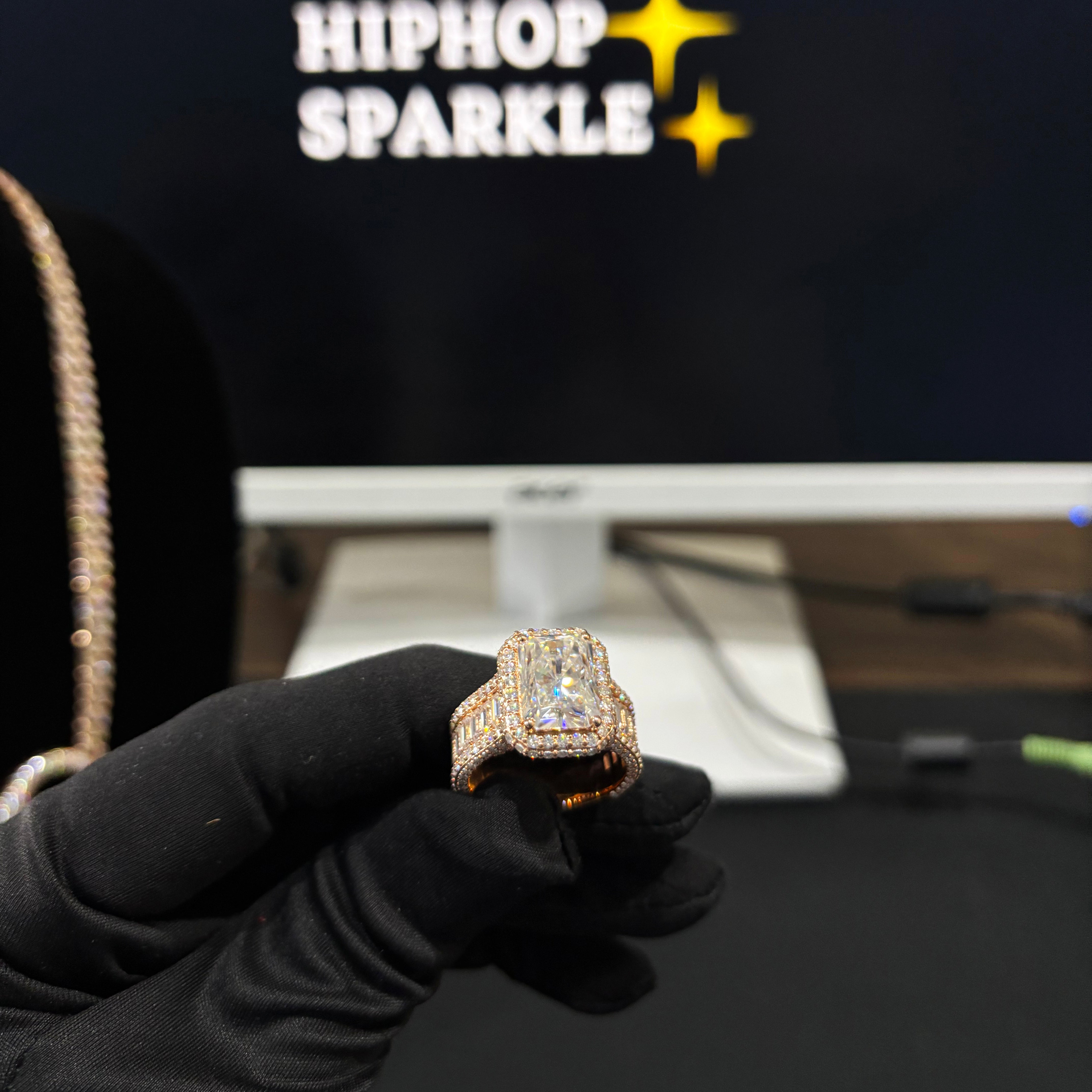 14K Gold Plated Luxury Hip Hop Jewelry