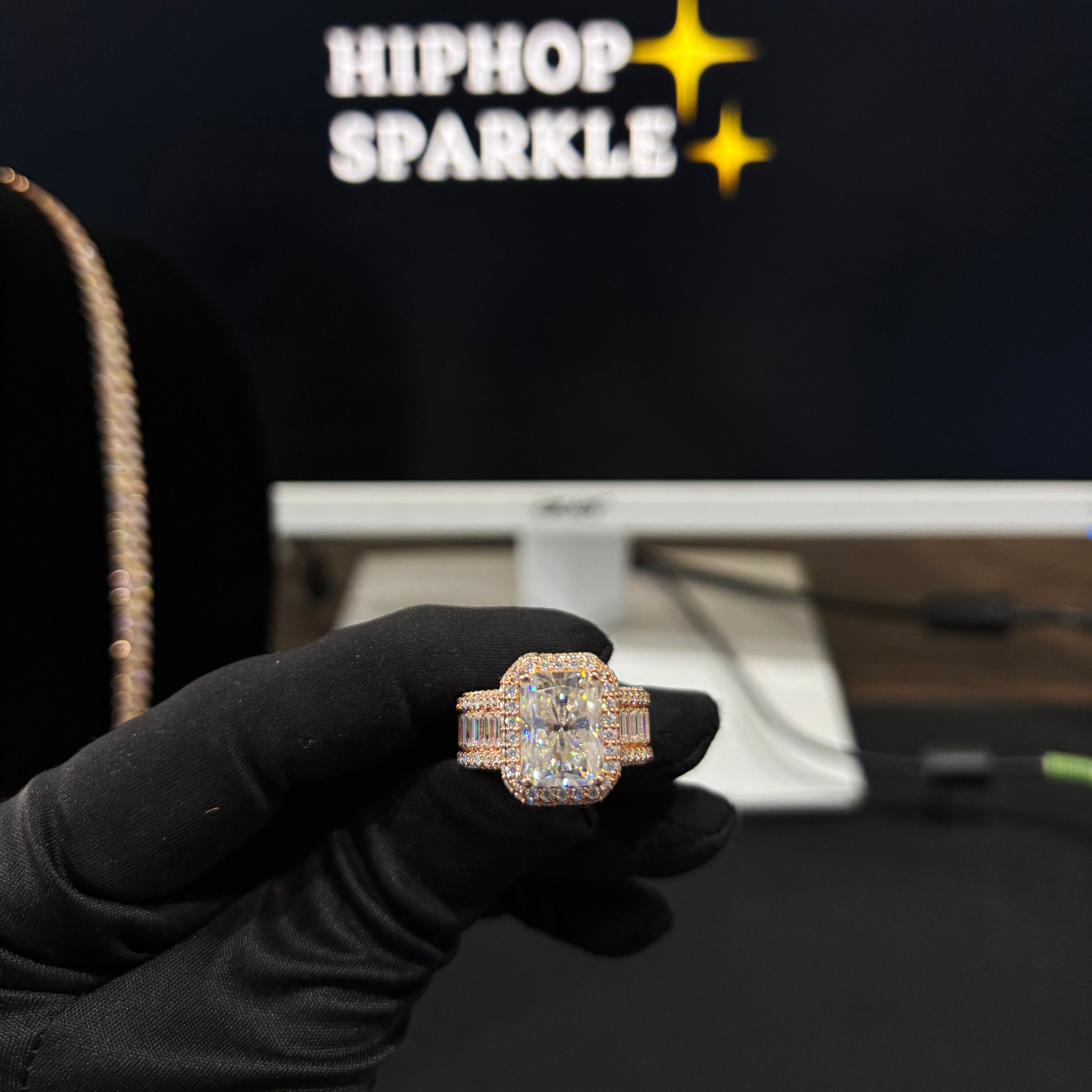 14K Gold Plated Luxury Hip Hop Jewelry