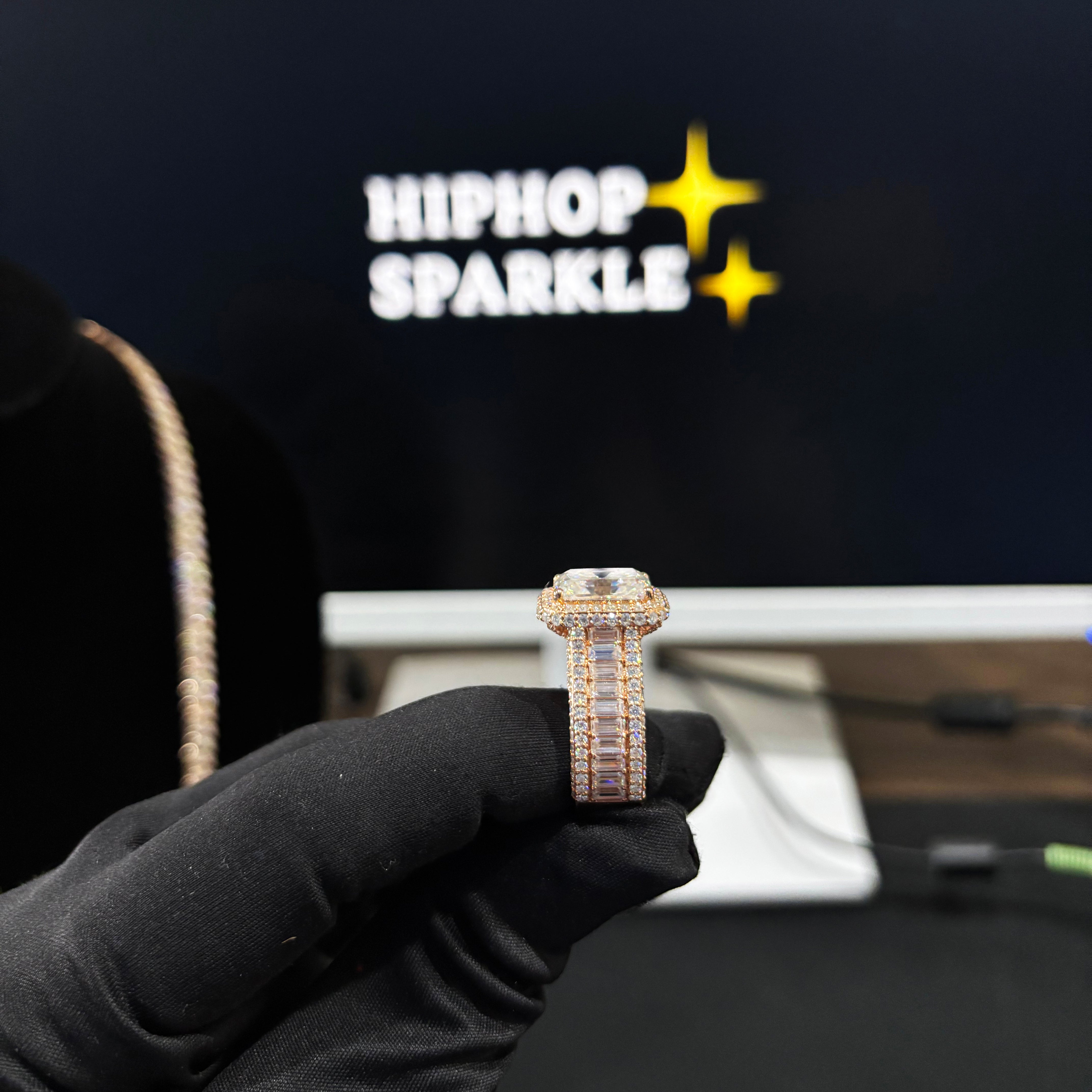 14K Gold Plated Luxury Hip Hop Jewelry