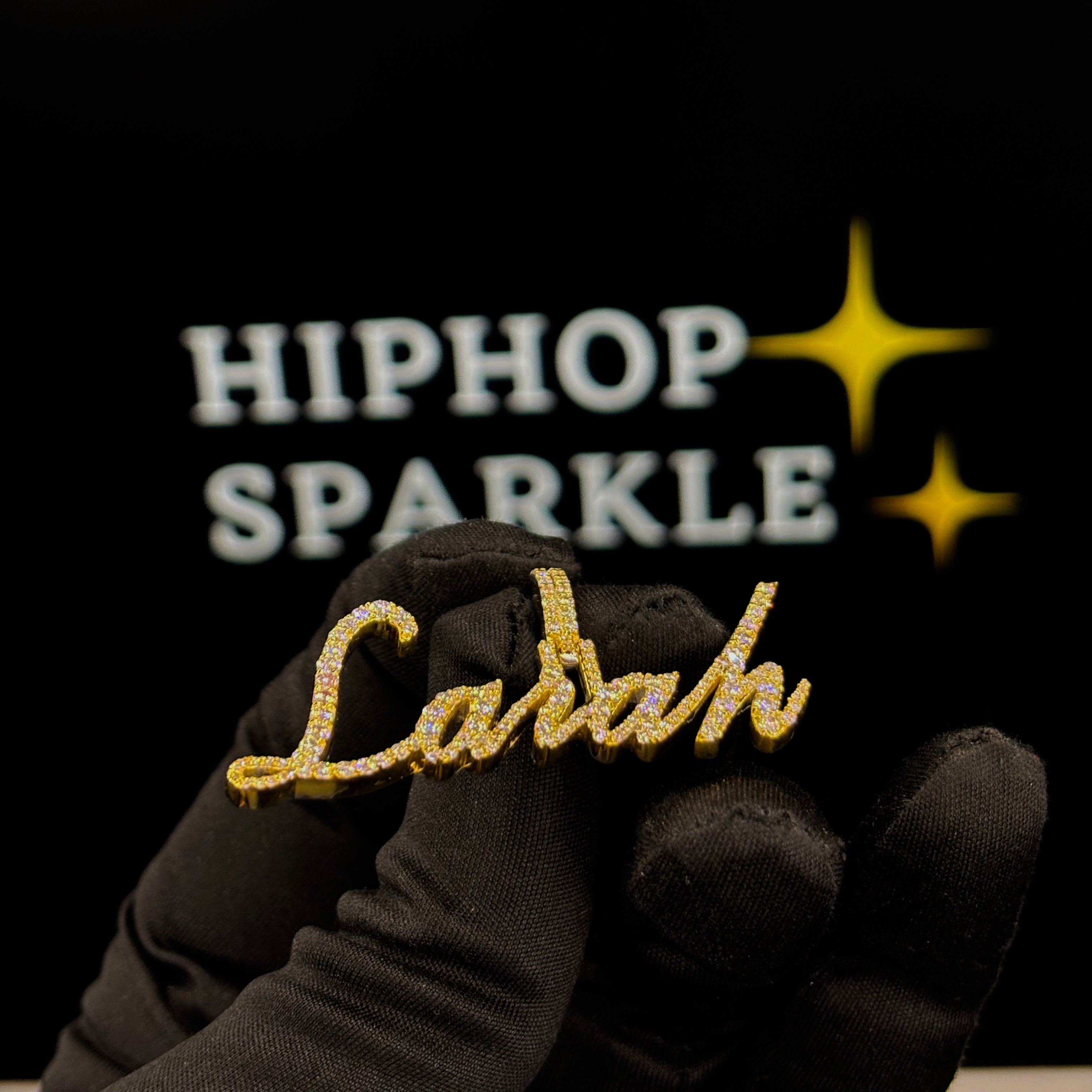 Luxury Script Font Jewelry