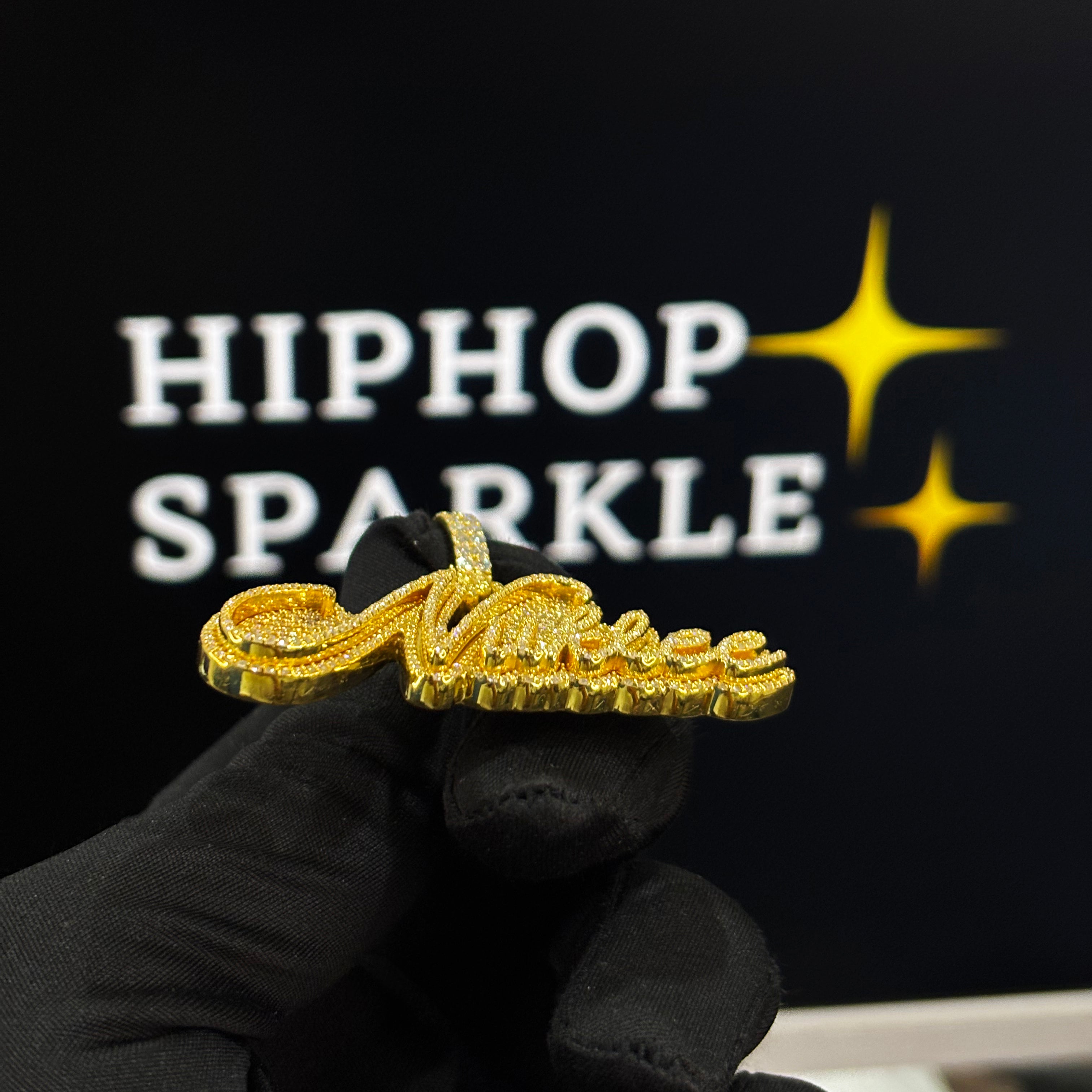 Iced Out Moissanite Hip Hop Chain Jewelry