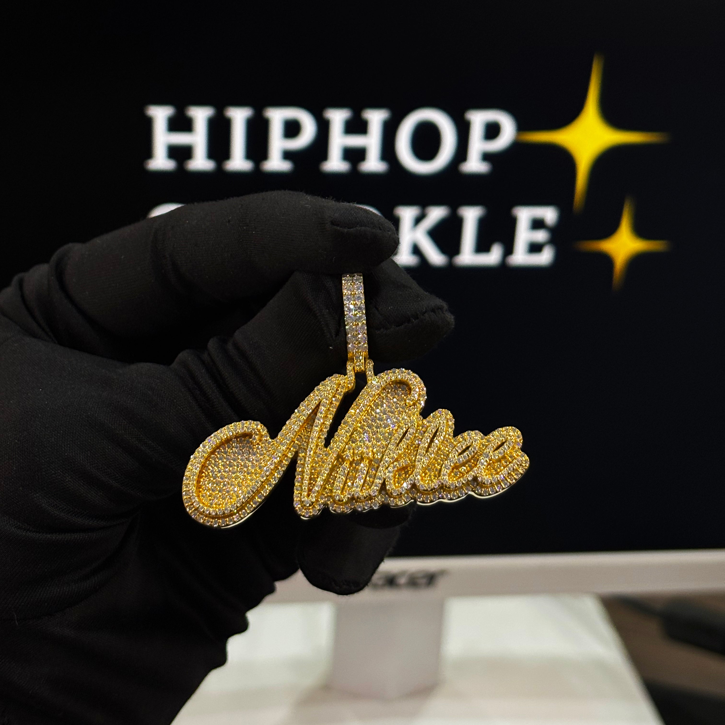 Iced Out Moissanite Hip Hop Chain Jewelry