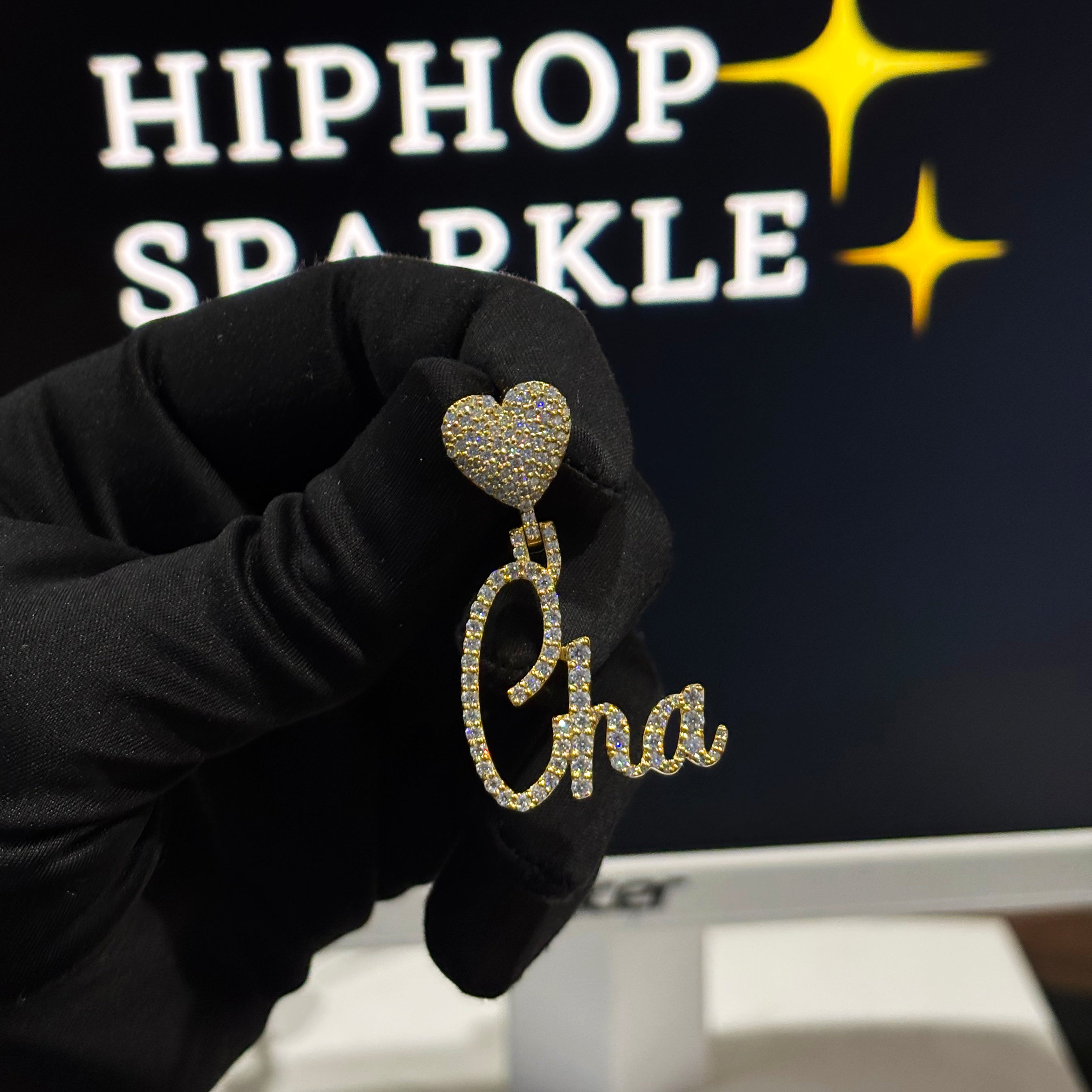 Gold Plated Iced Out Hip Hop Jewelry