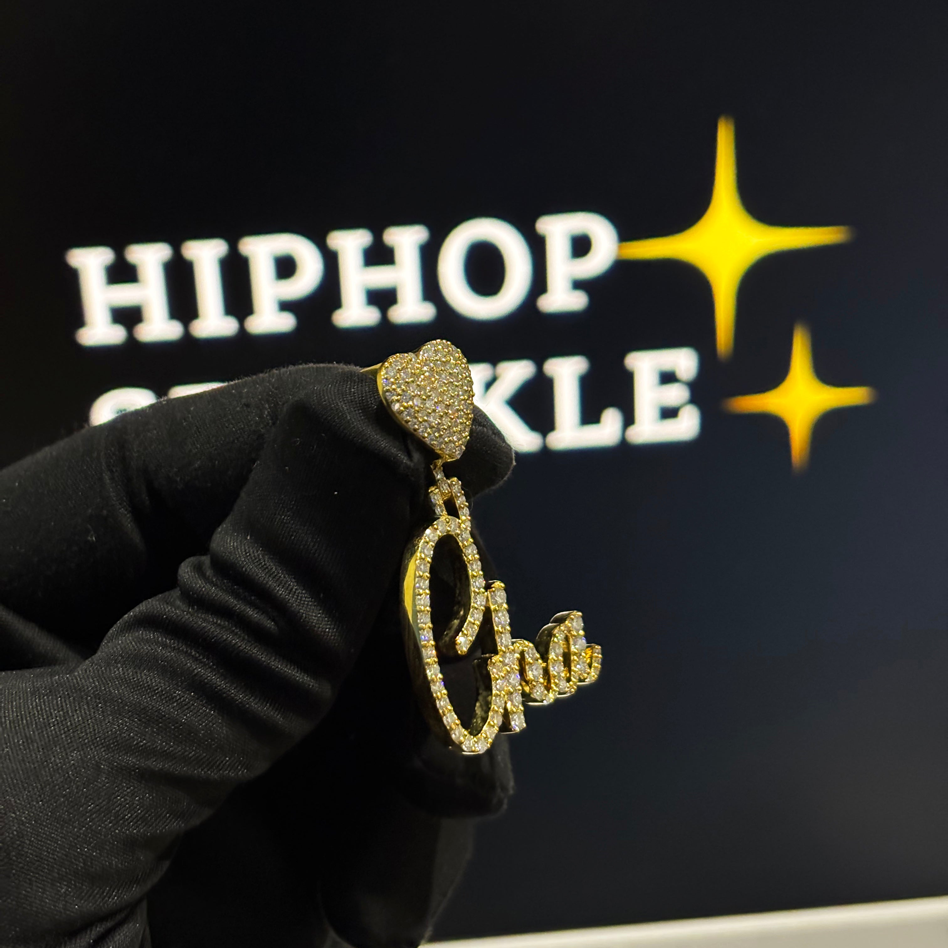 Gold Plated Iced Out Hip Hop Jewelry