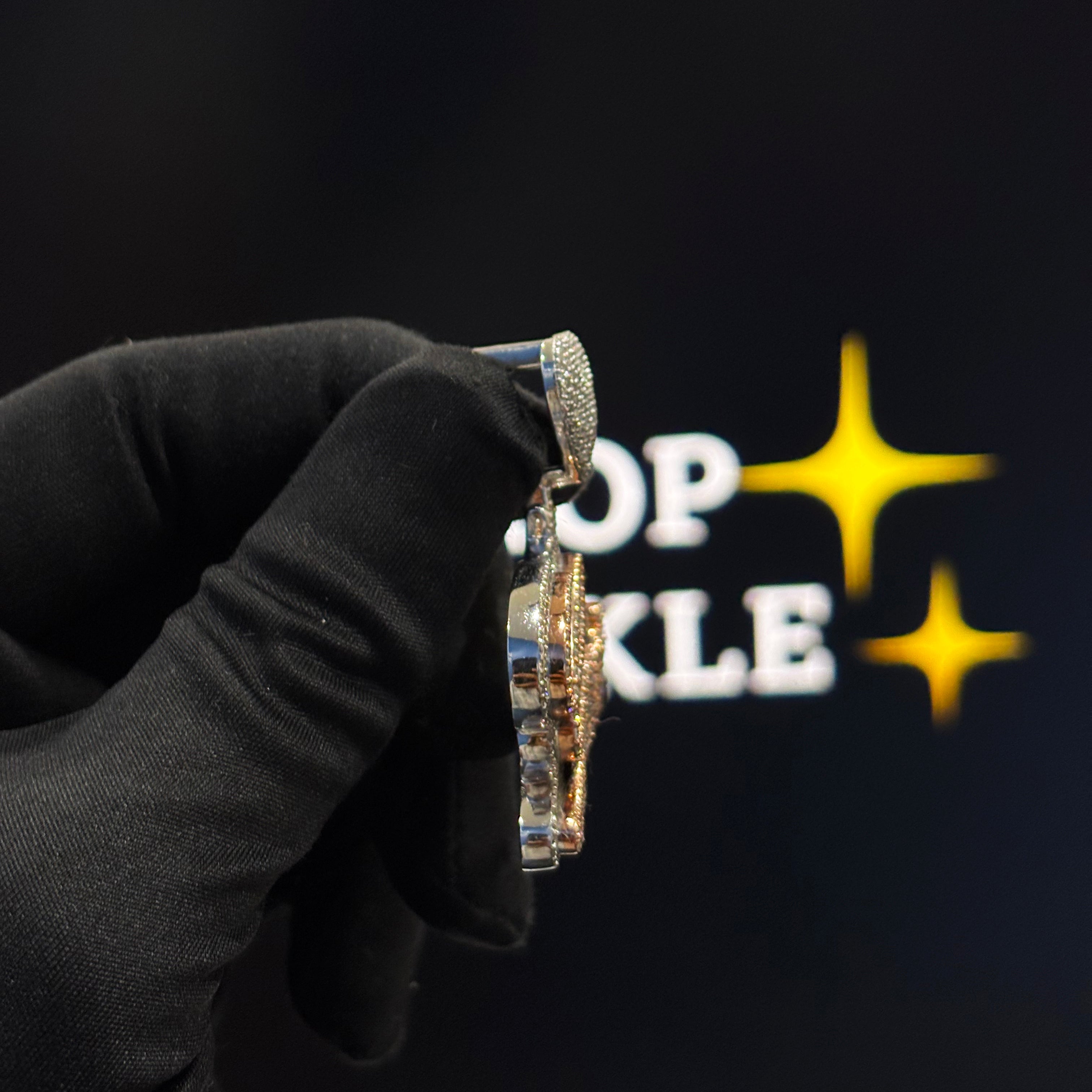 Iced Out Moissanite Jewelry