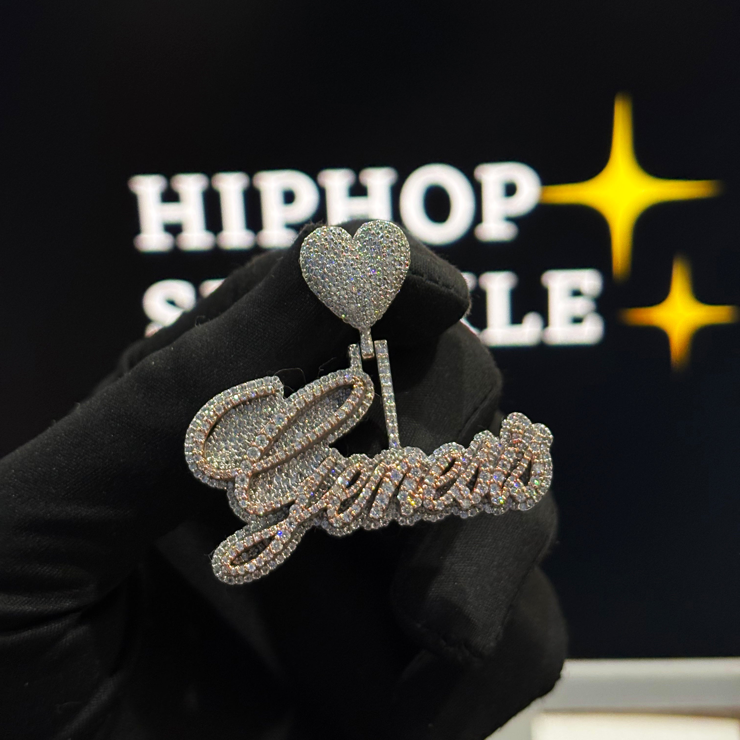 Iced Out Moissanite Jewelry