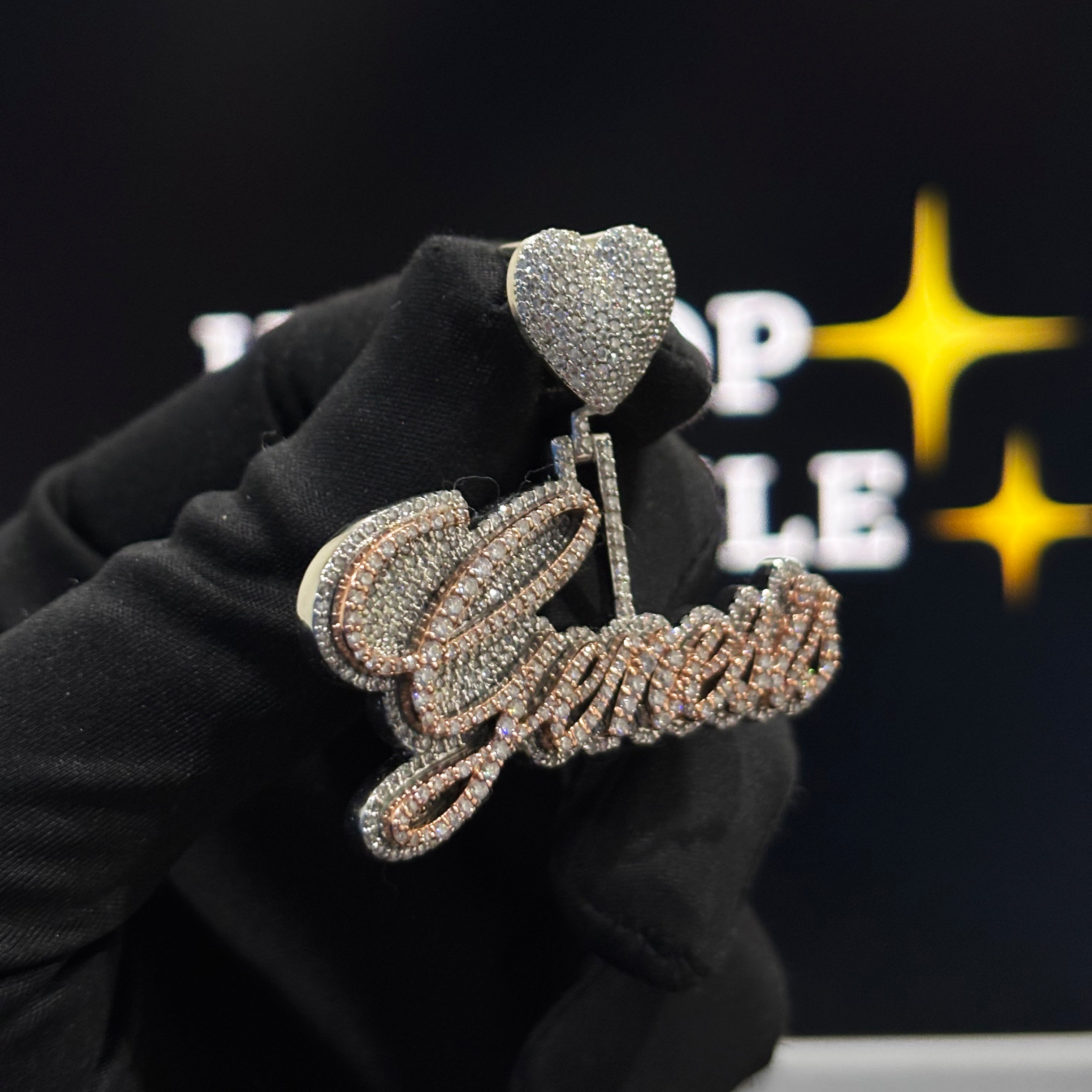 Iced Out Moissanite Jewelry