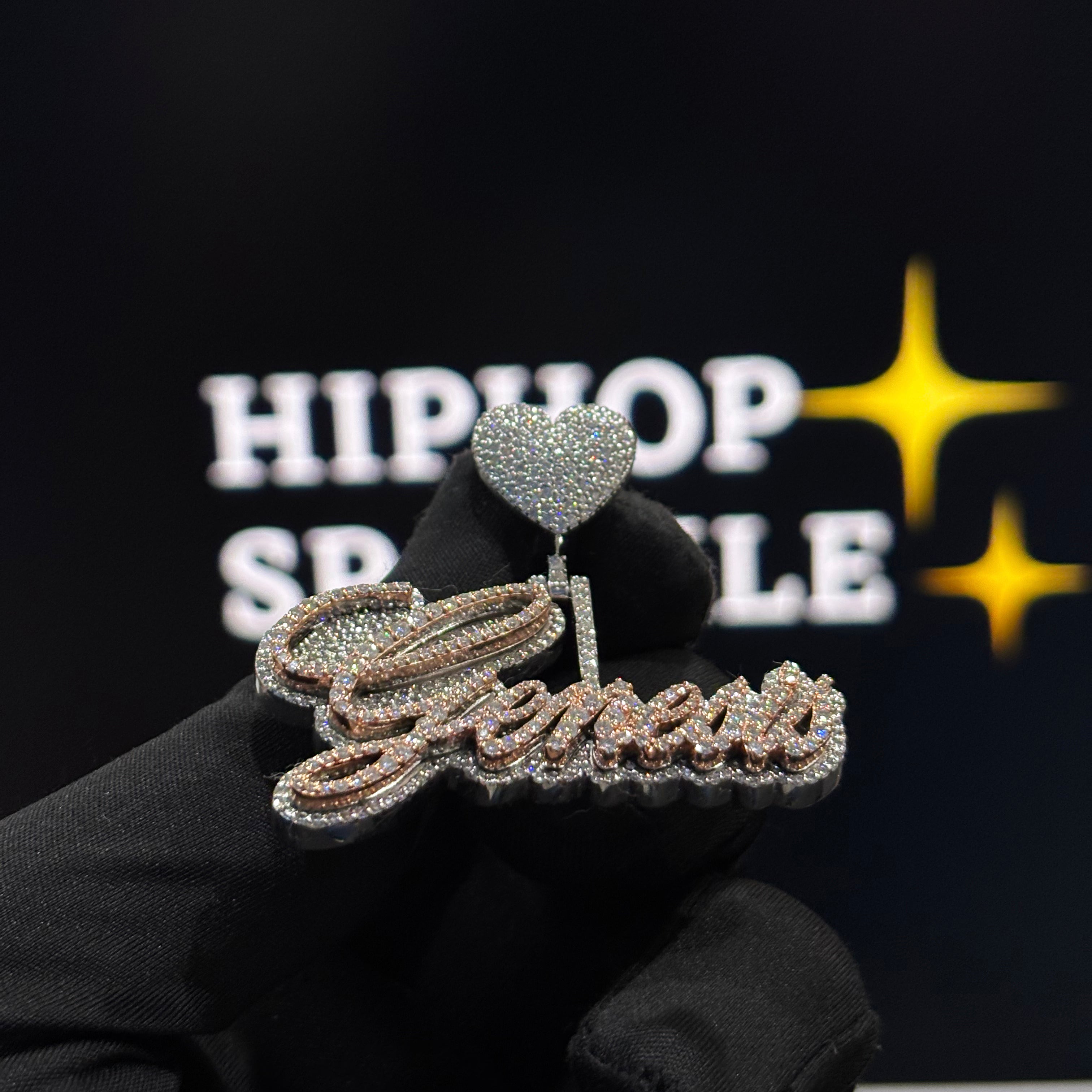 Iced Out Moissanite Jewelry