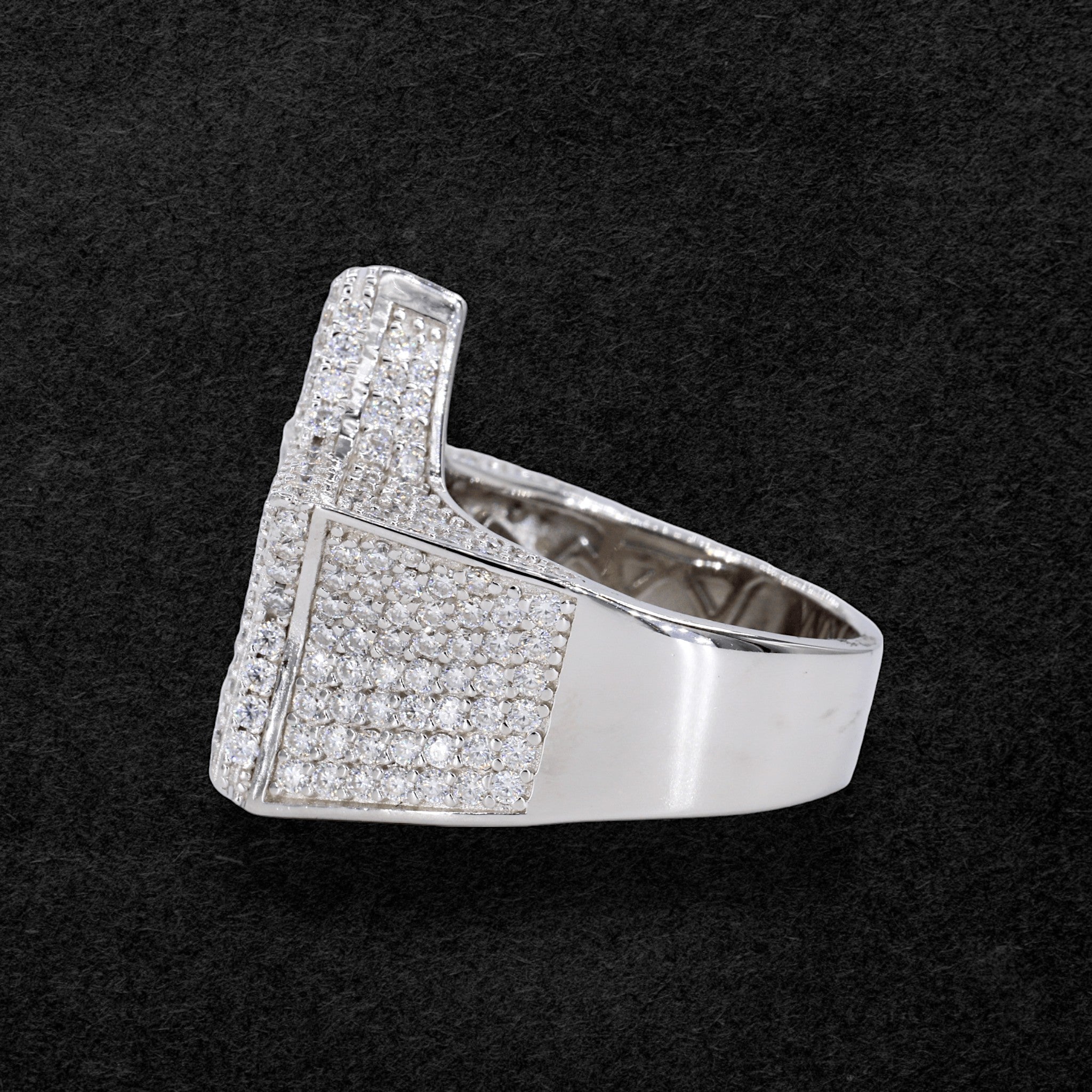 Radiant Baguette Star VVS Moissanite Diamond Ring