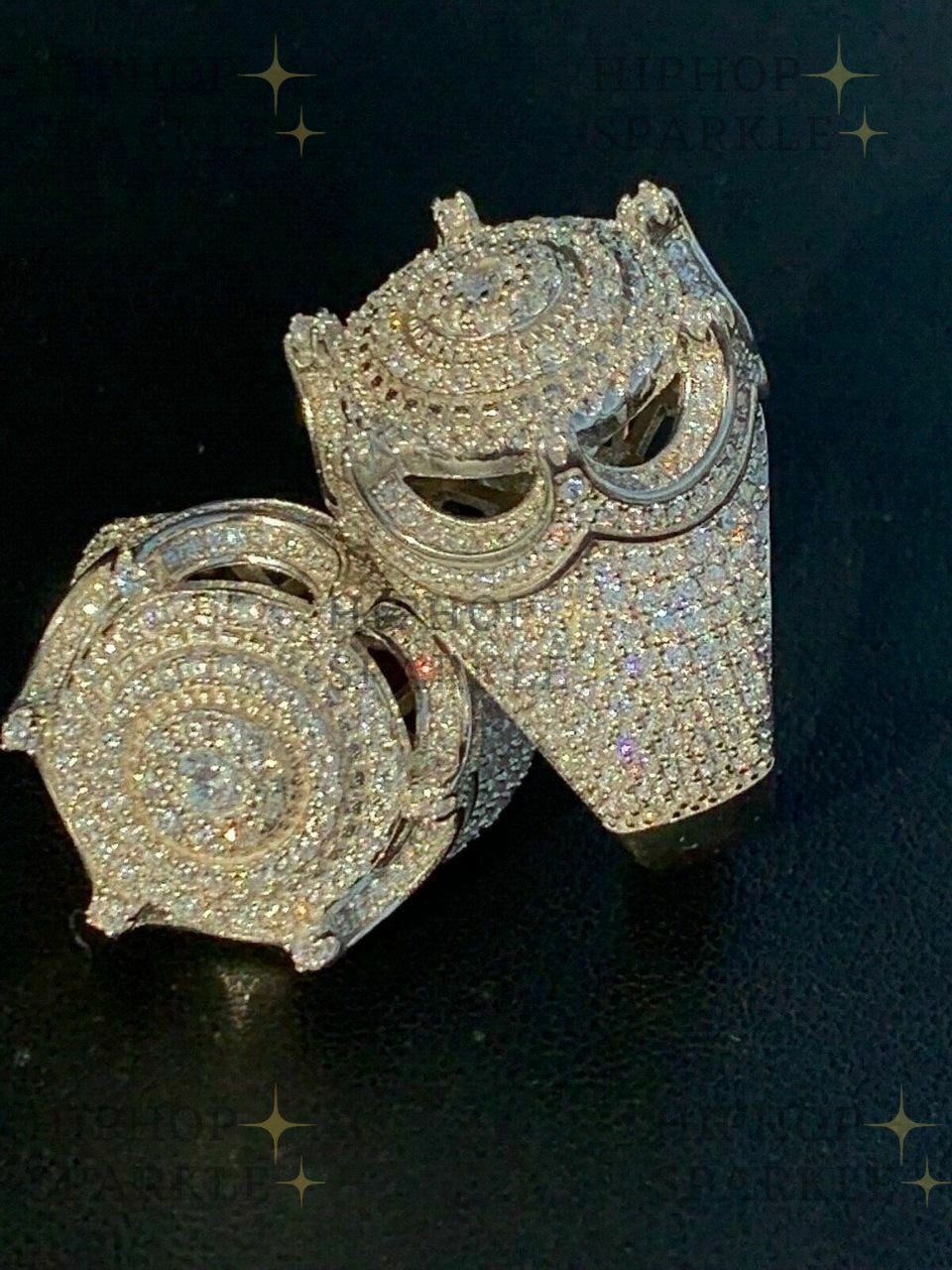 Moissanite King Crown The Don Hip Hop Ring: Fit for a King